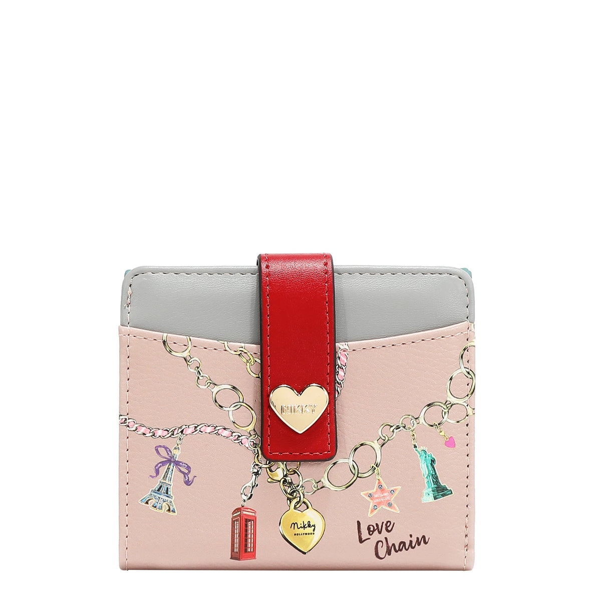 CARTERA COMPACTA (LOVE CHAIN)