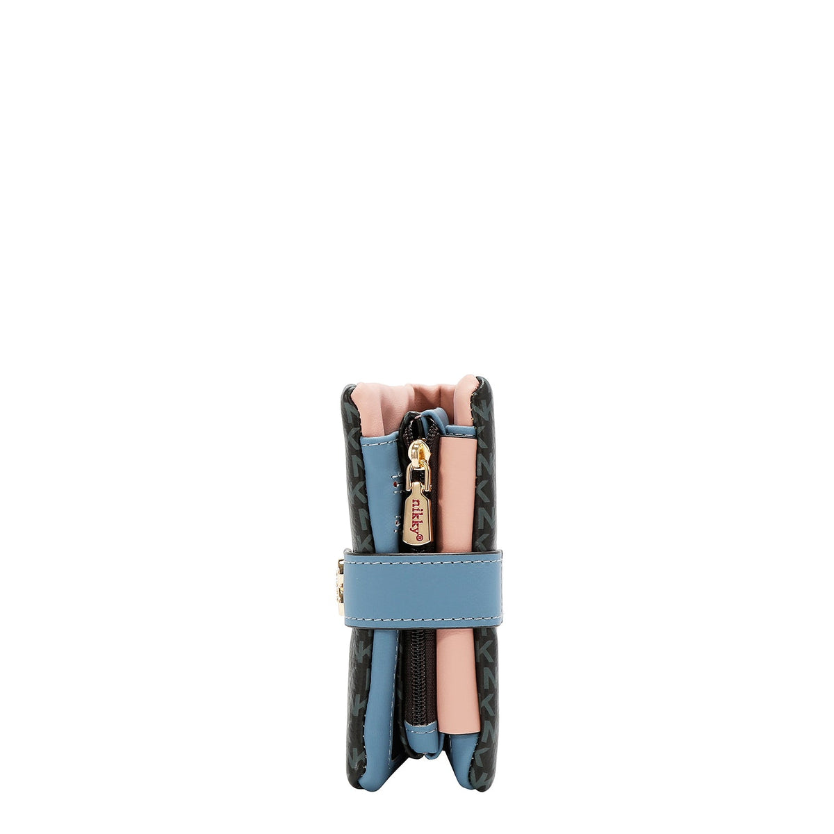 CARTERA DE 3 PLIEGUES (GLAMOROUS WALK-NEGRO)