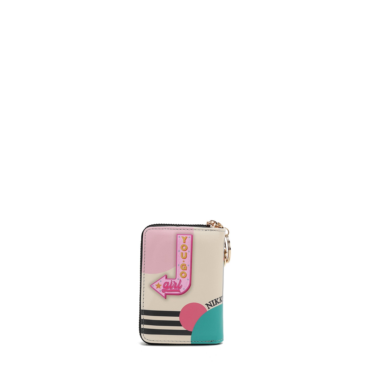 PORTE-CARTES AVEC FERMETURE À GLISSIÈRE TYPE ACCORDEON (<tc><tc>Nikky</tc> GOES SHOPPING</tc>)