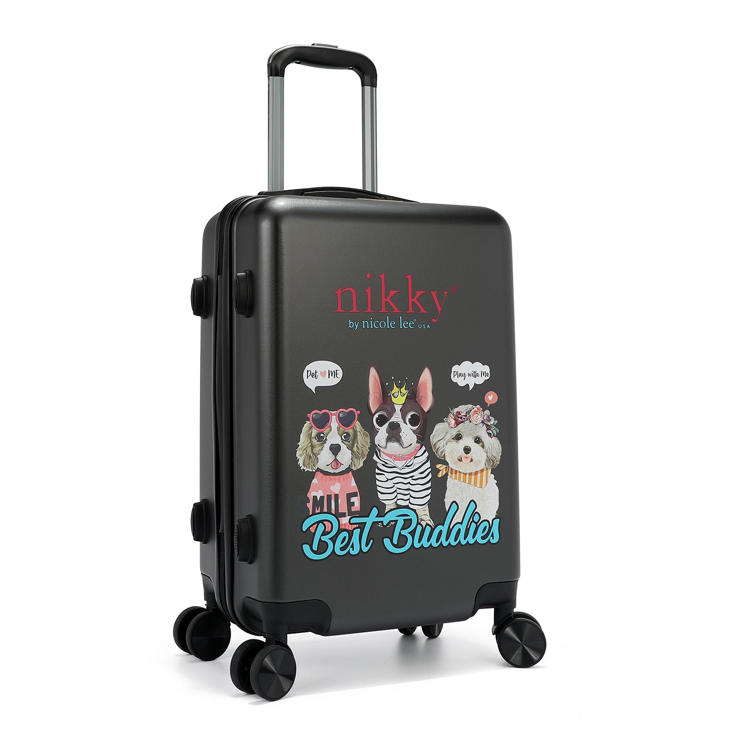 ABS PLASTIC CABIN SUITCASE (<tc>BEST BUDDIES</tc>)