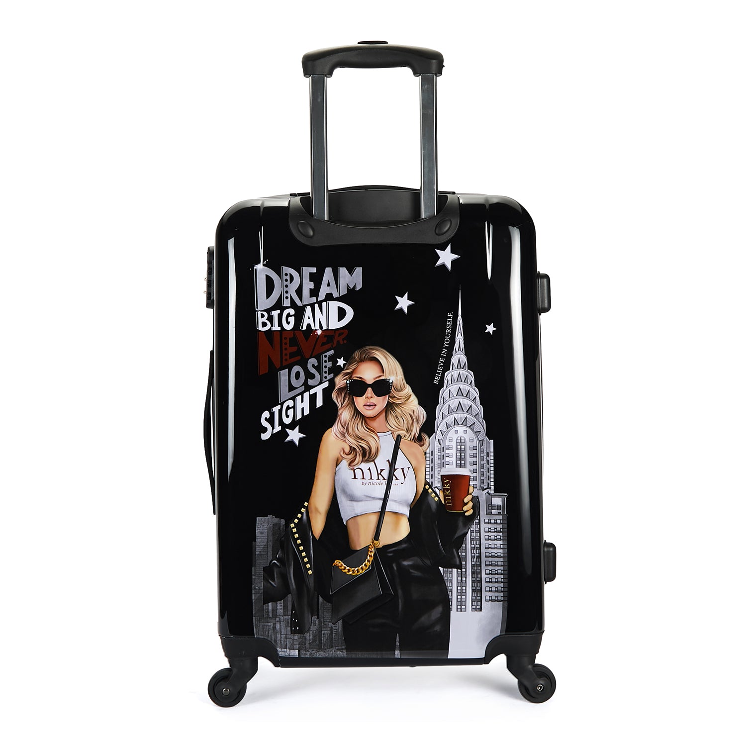 SET OF 2 ABS PLASTIC SUITCASES <tc><tc>Dreamer</tc></tc>