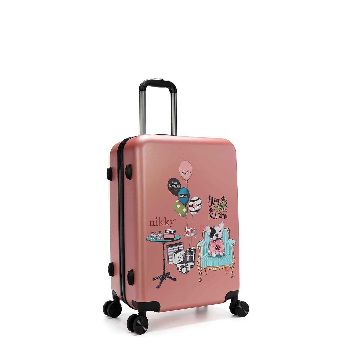 ABS PLASTIC CABIN SUITCASE <tc>PARTY KING</tc>