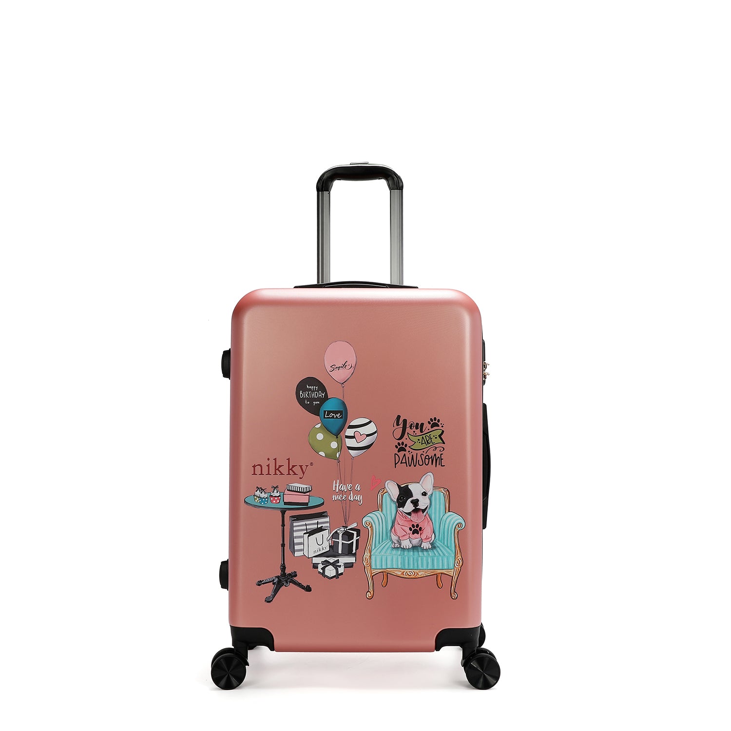 ABS PLASTIC CABIN SUITCASE <tc>PARTY KING</tc>