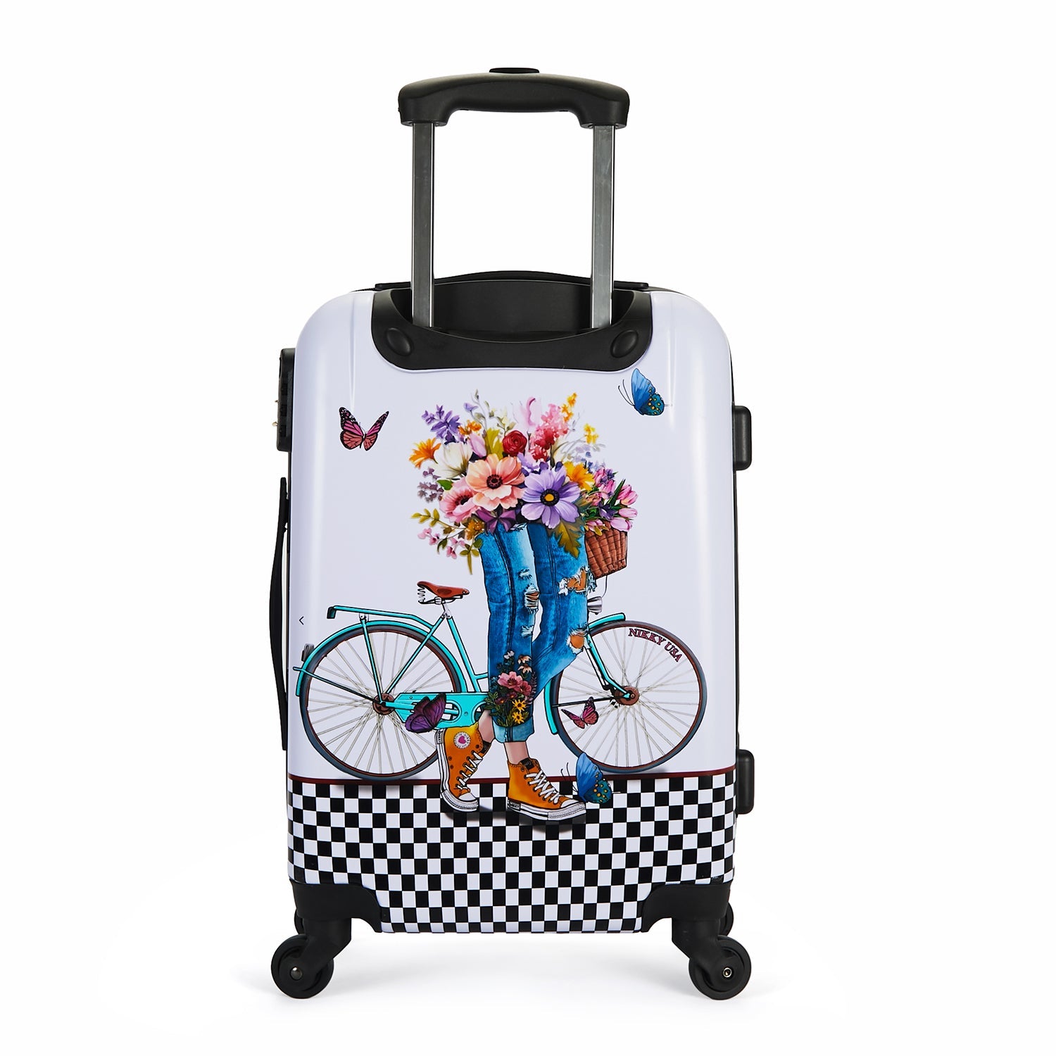 SET OF 3 ABS PLASTIC SUITCASES <tc><tc>Step By Step</tc></tc>