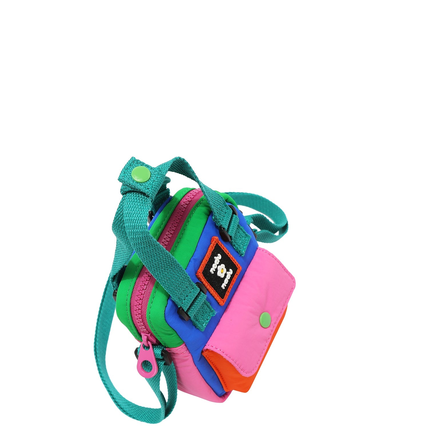 BANDOLERA DE NYLON MULTICOLOR