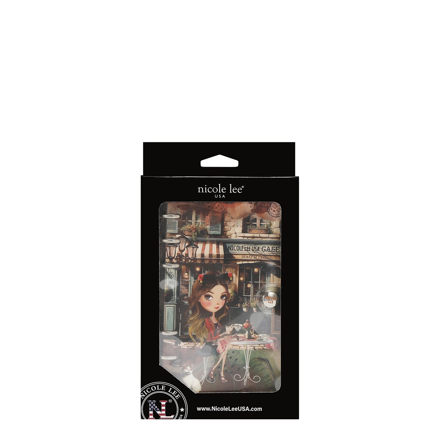 AGENDA CON ANILLAS Y CUBIERTA TRANSPARENTE (VIRTUAL FRIEND)