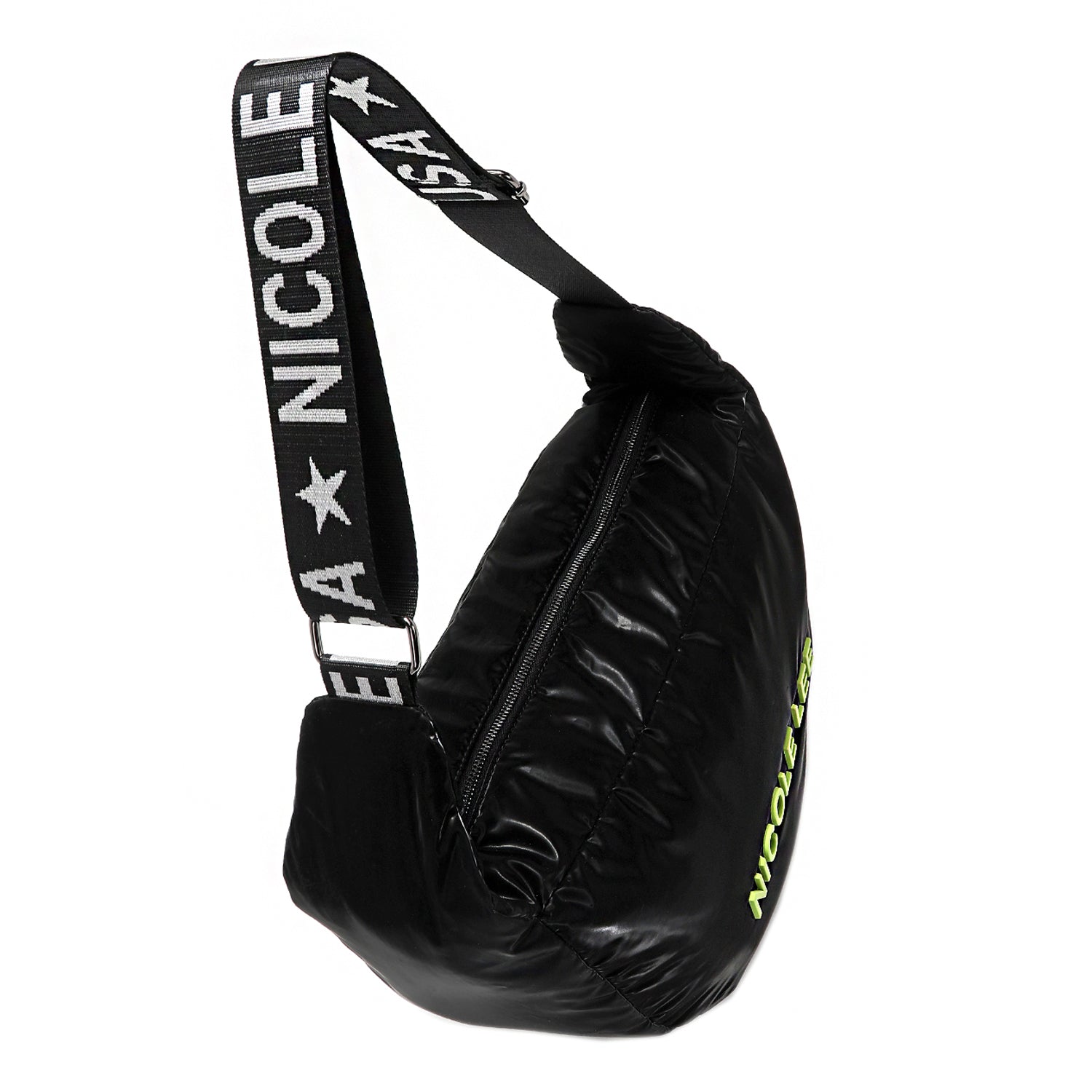 GRAND SAC À BANDOULIÈRE REMBOURRÉ (NOIR)