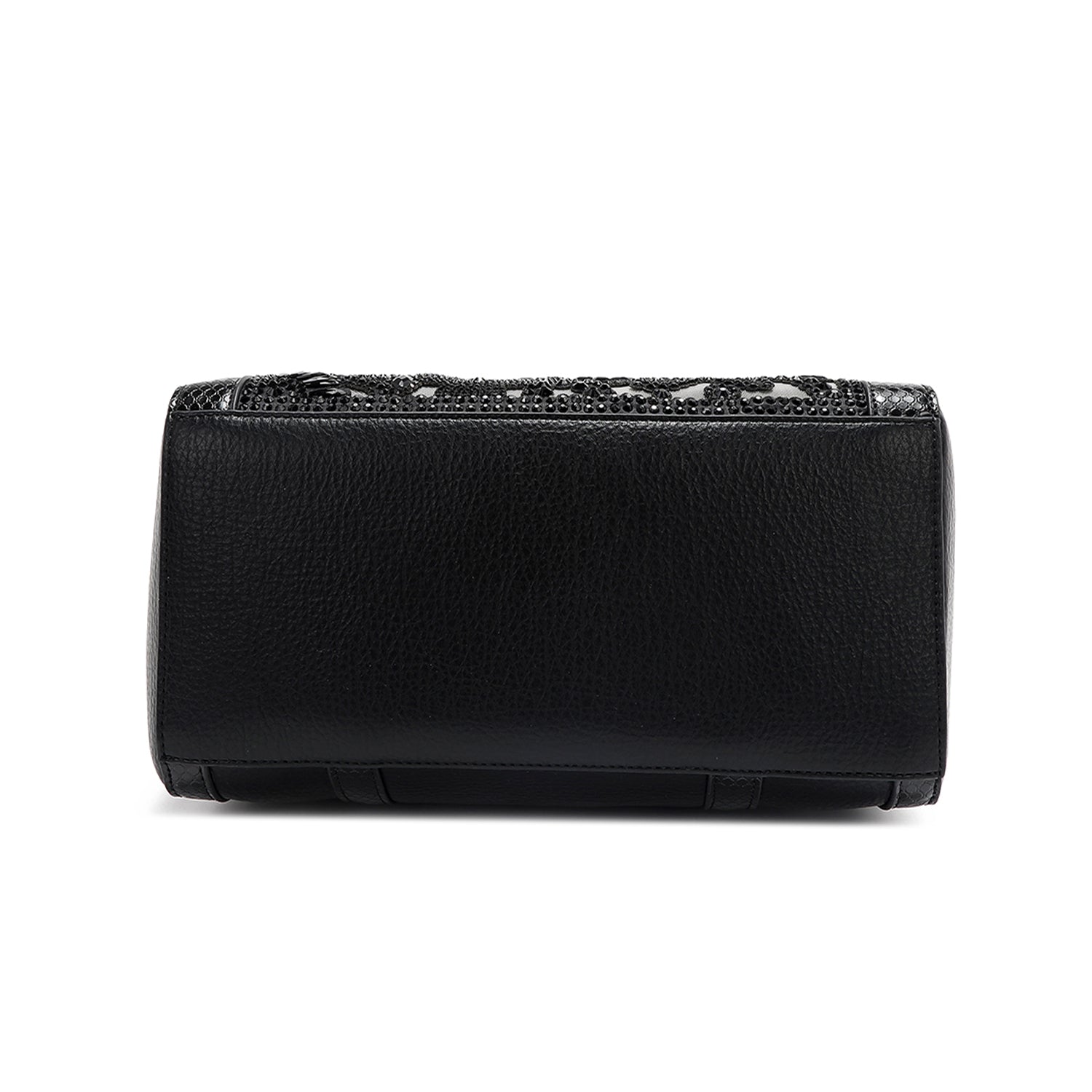 BOLSO BOSTON CON ENCAJE (NEGRO)