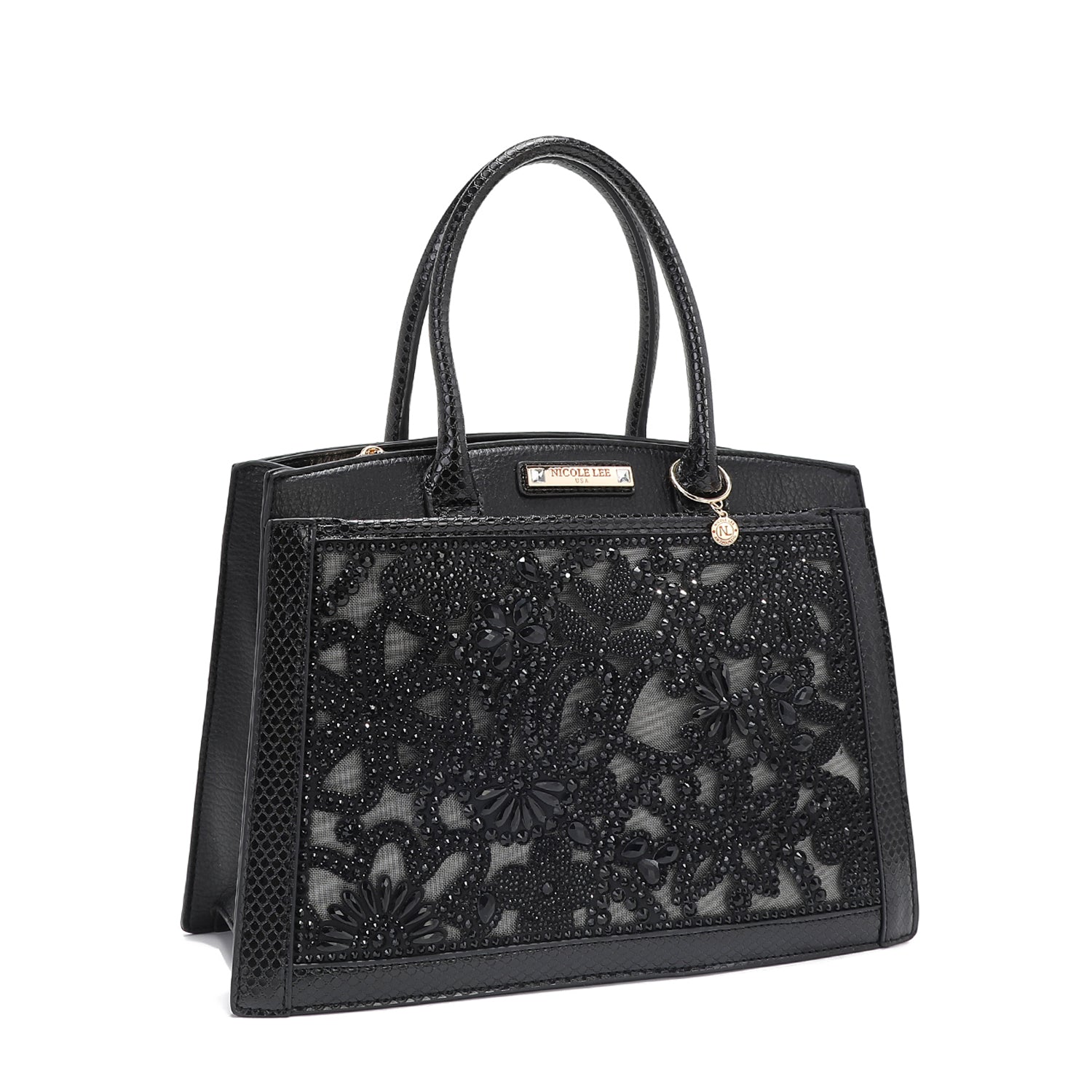 SAC AVEC DENTELLE (NOIR)