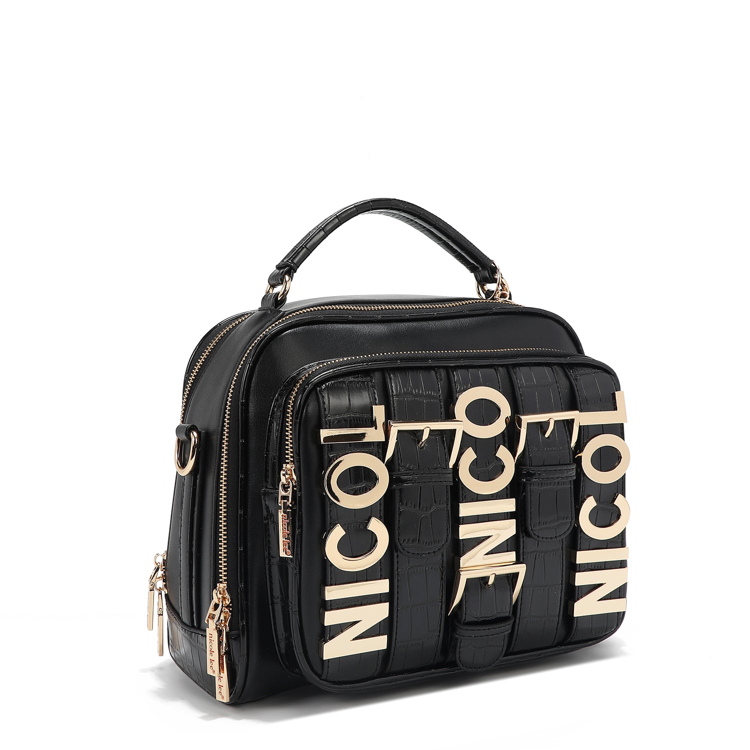 CALISTA BOLSO DE MANO CON ASA SUPERIOR (NEGRO)