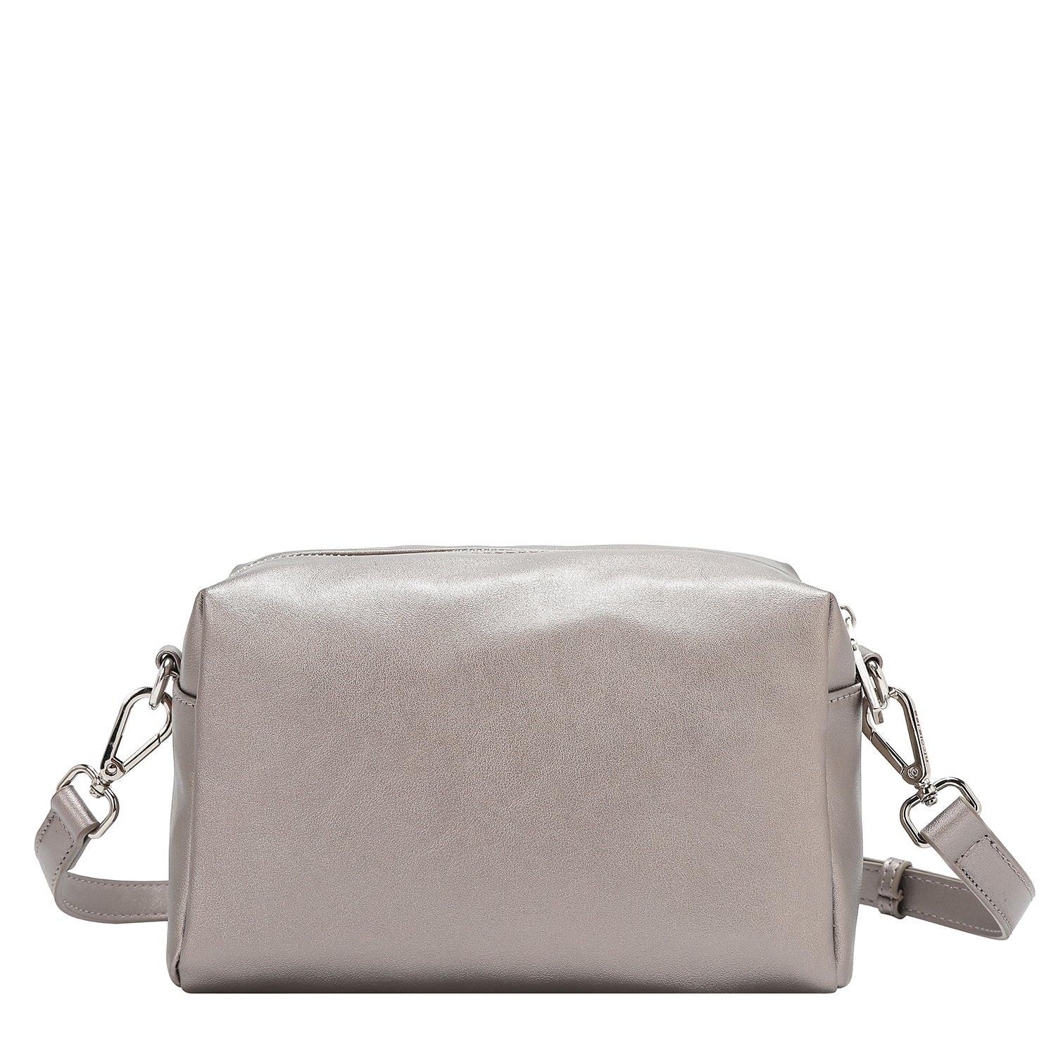 SAC CARTABLE AVEC BORD ŒILLETTES (ARGENT)