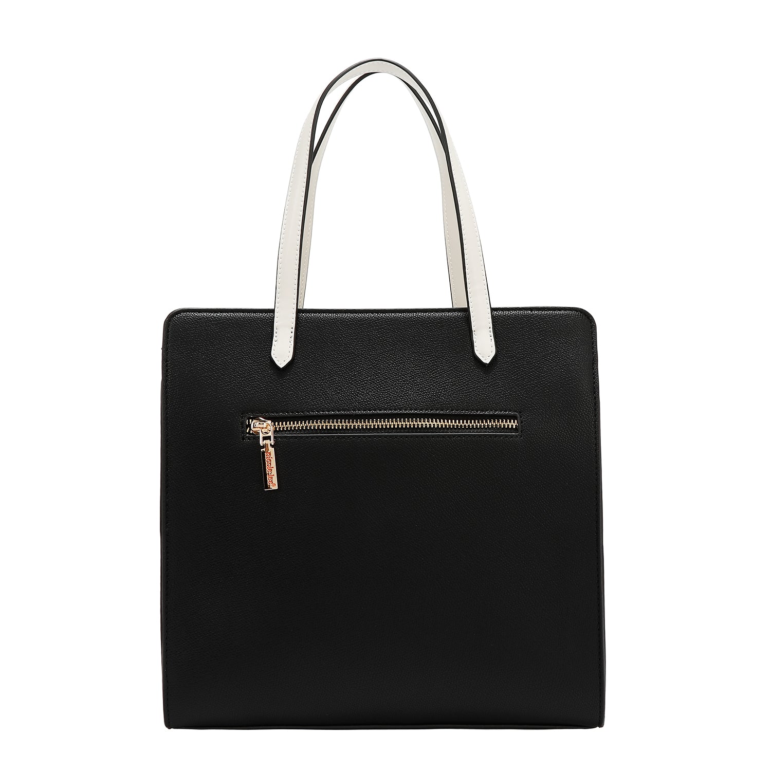 Sac de poche avec blocs de couleur (noir)