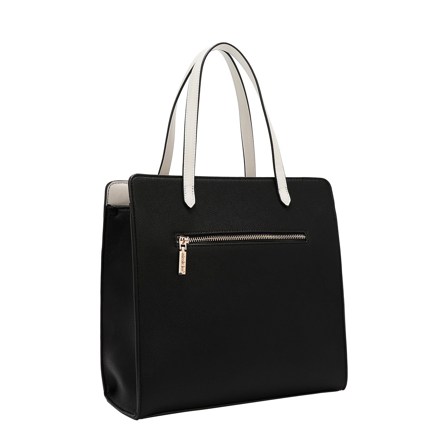 Sac de poche avec blocs de couleur (noir)