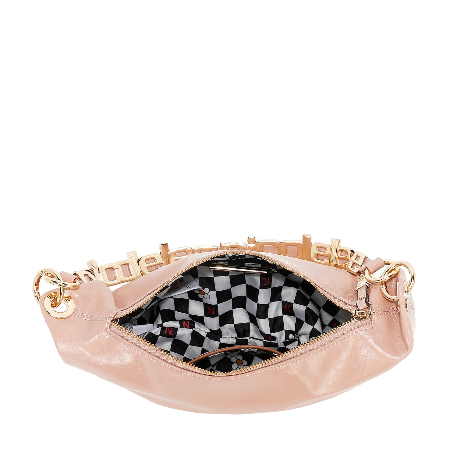BOLSO DE HOMBRO BRILLANTE LUXE (NEGRO)