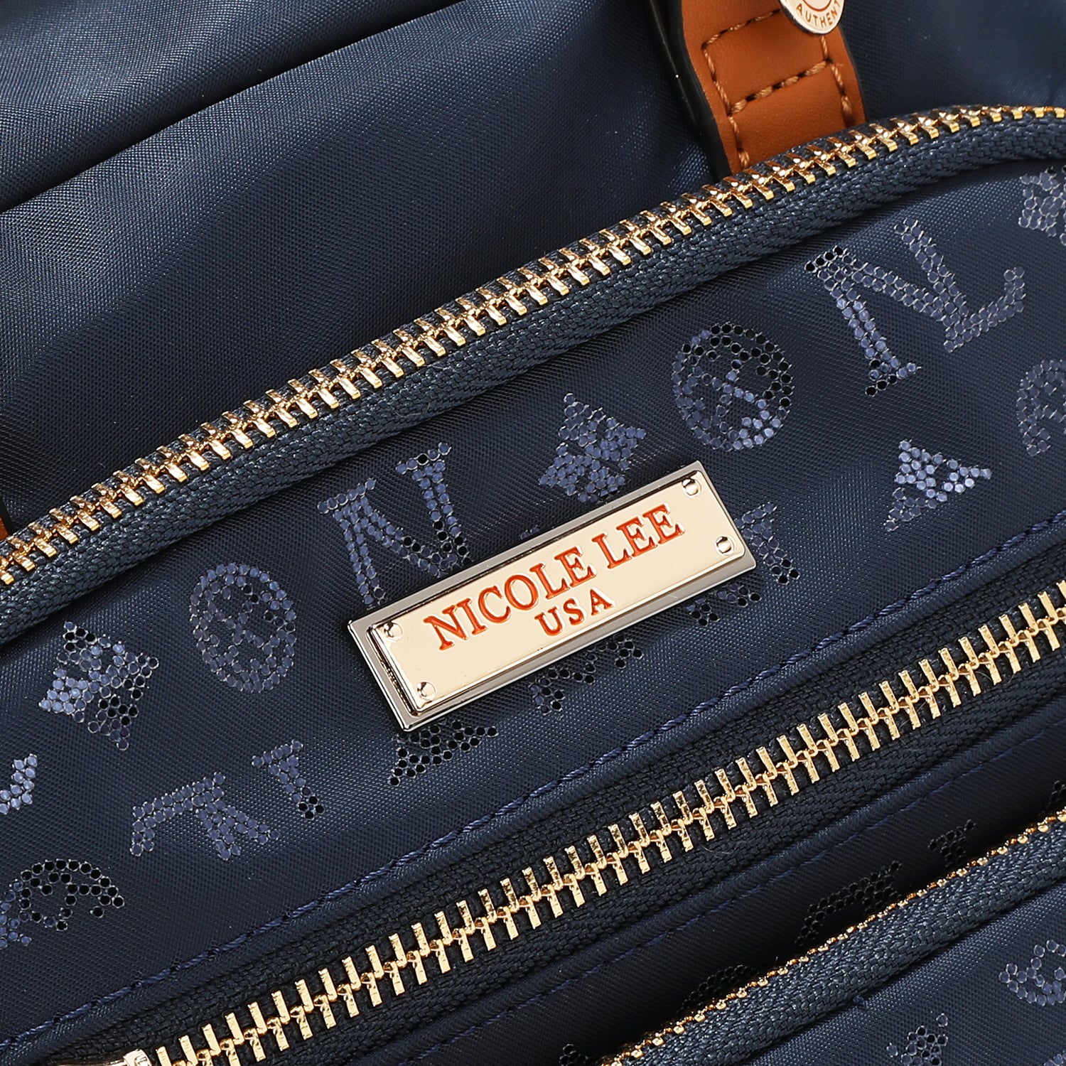 SAC POLYVALENT AVEC LOGO MONOGRAMME (BLEU)