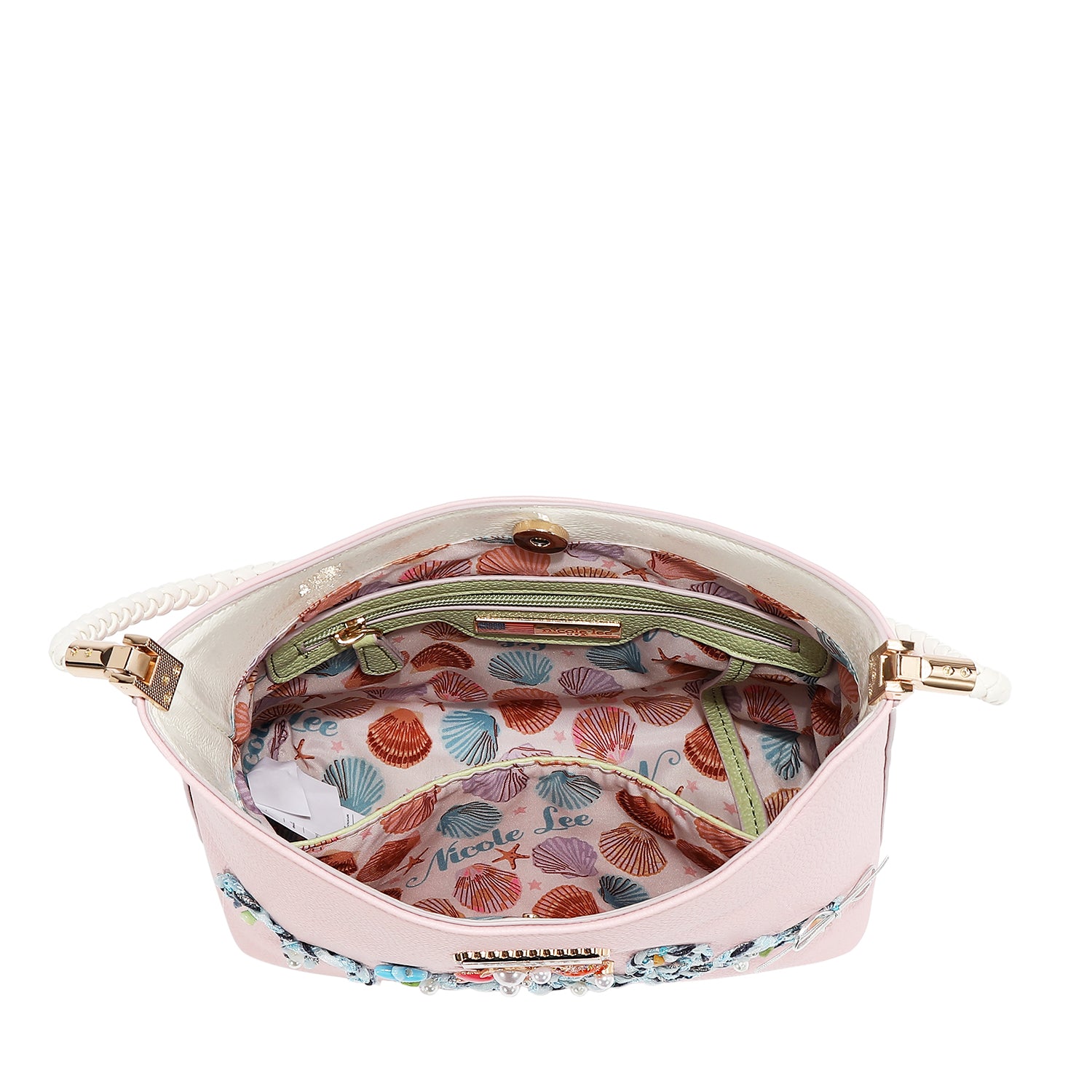 BOLSA DE DOS PIEZAS NICOLE OCEAN (ROSA)