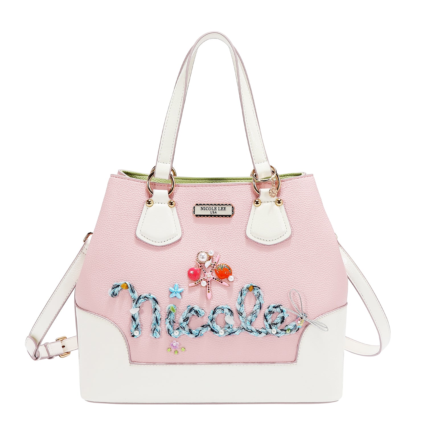 BOLSO TOTE NICOLE OCEAN (ROSA)