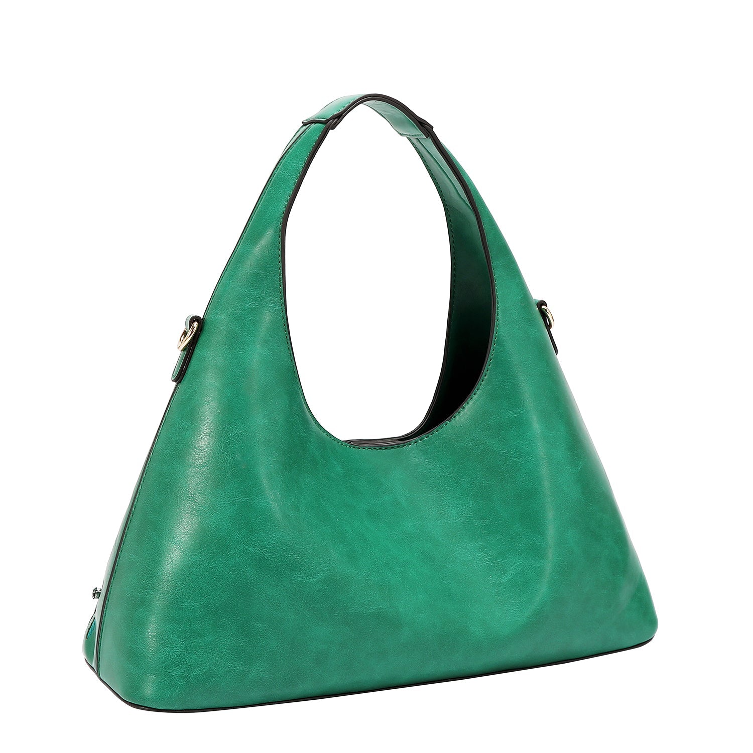 SAC À MAIN AVEC COUTURE (VERT)