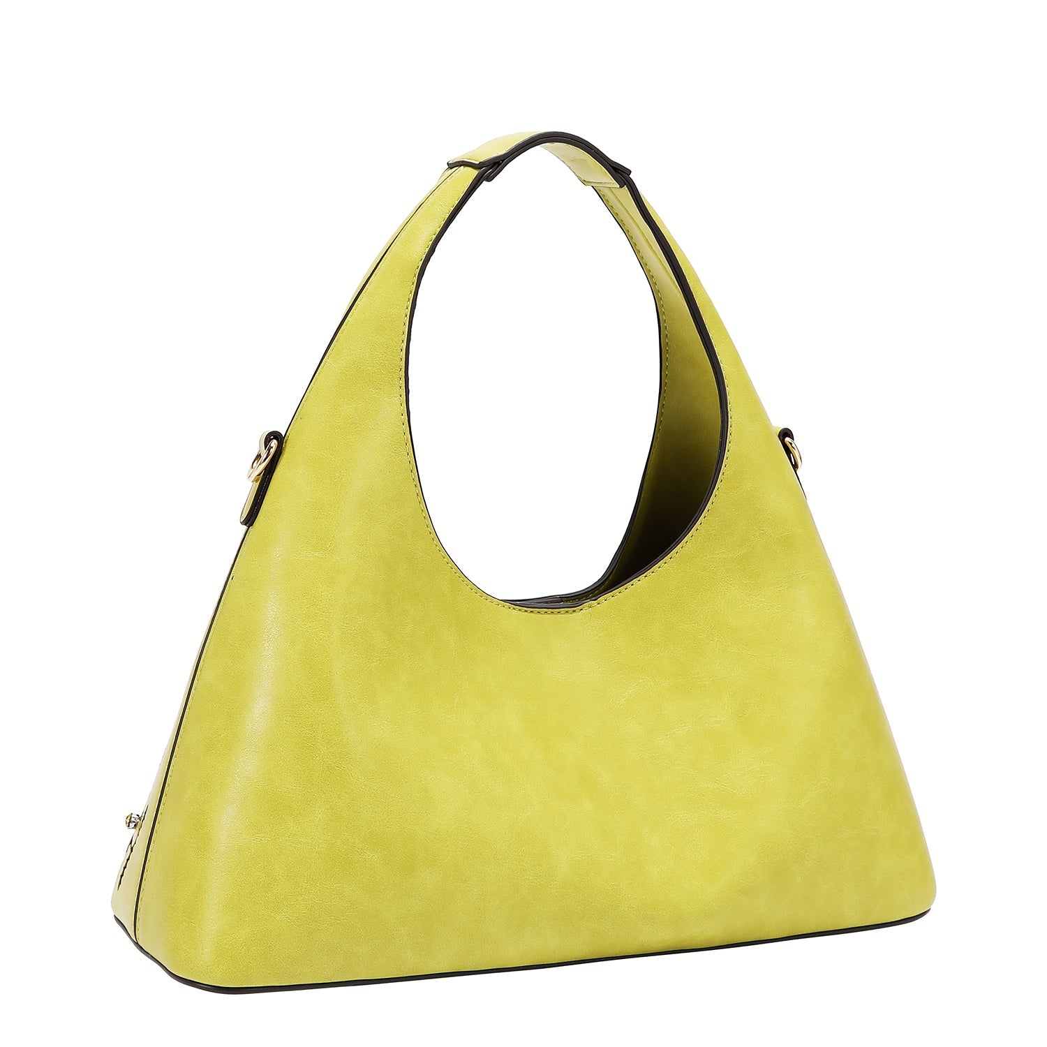 HANDTASCHE MIT STICH (LIME)