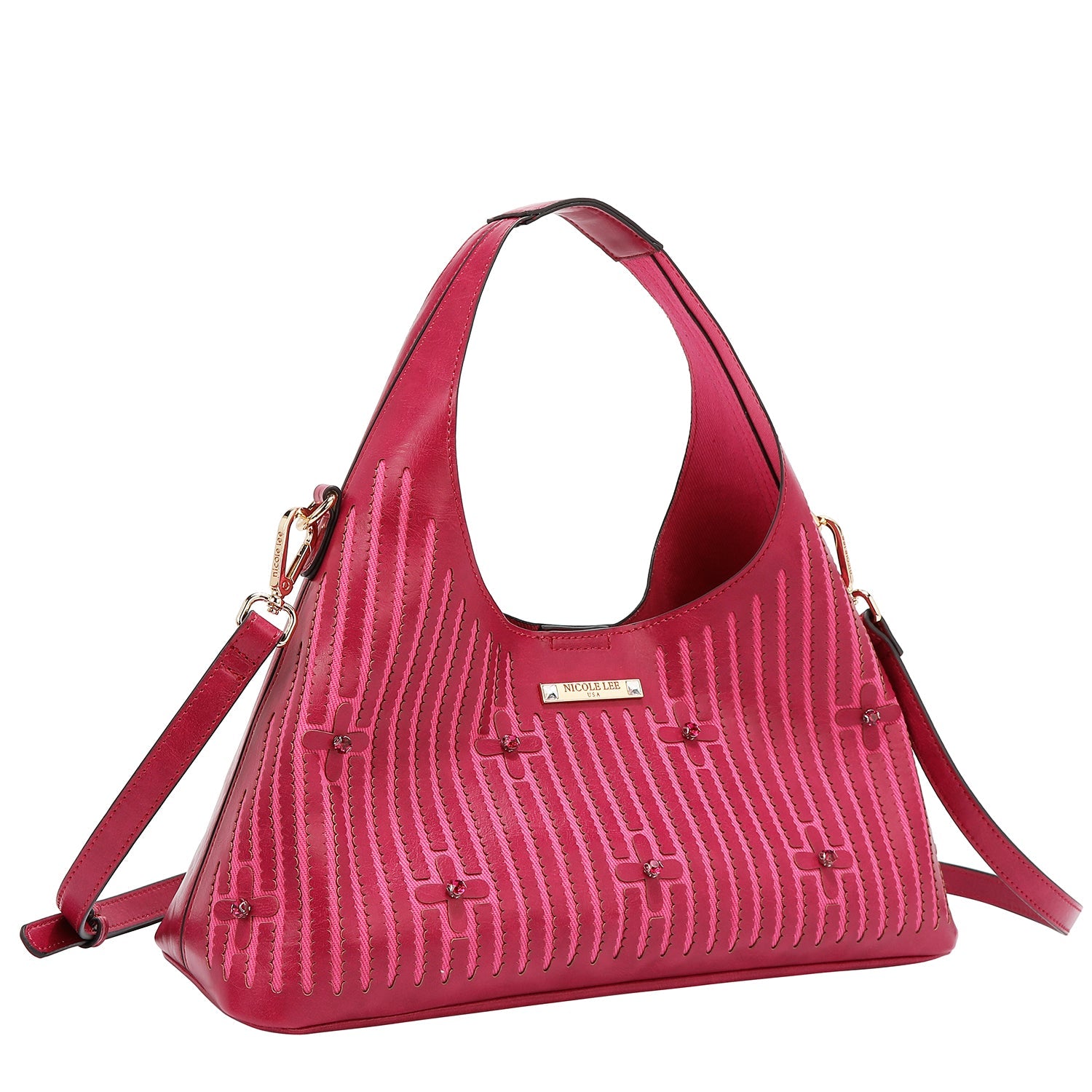 SAC À MAIN AVEC COUTURE (ROSE)