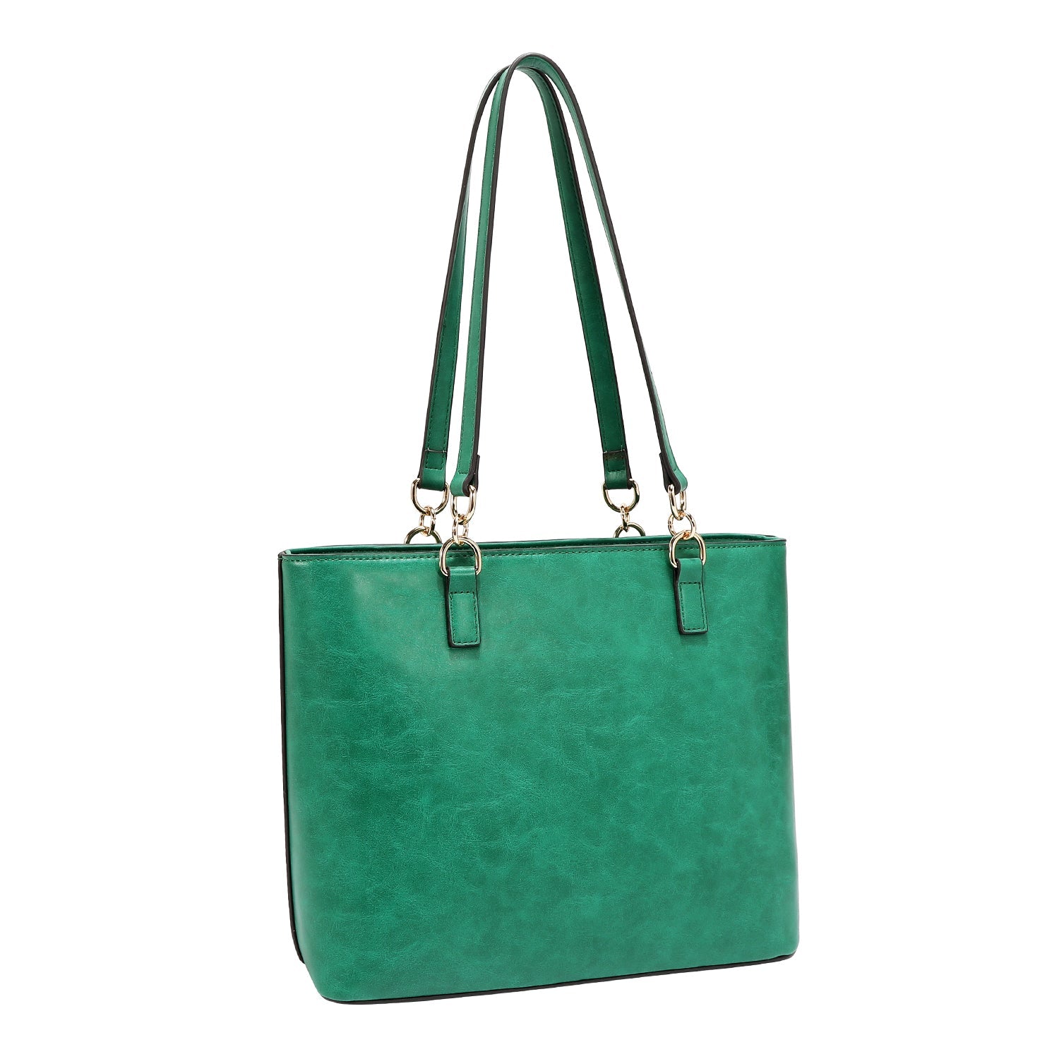 SAC CABAS AVEC COUTURE (VERT)