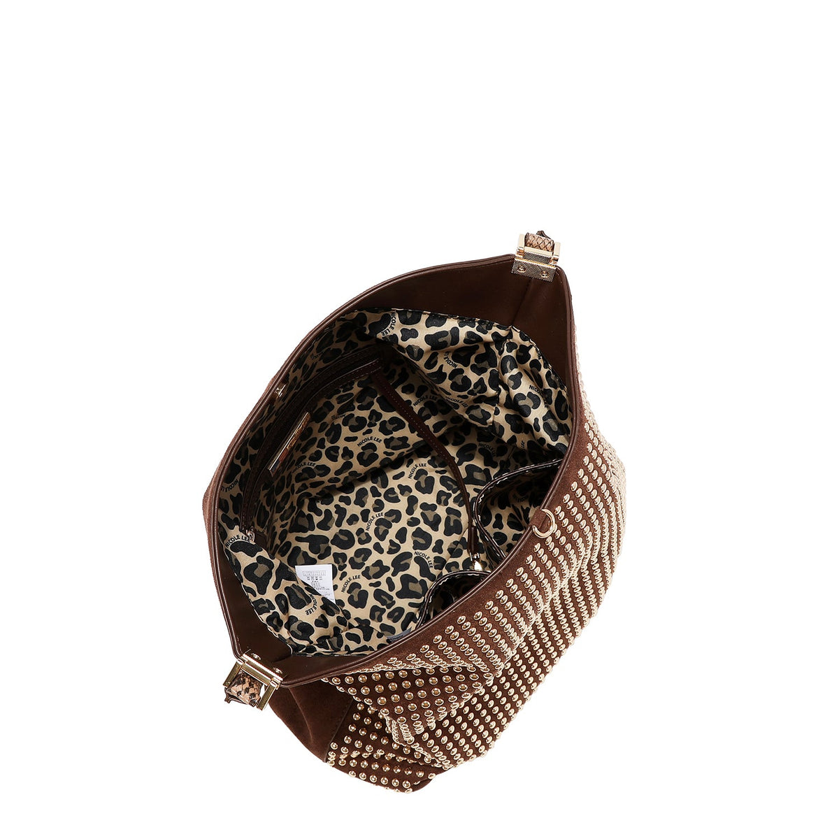 BORSA BOHO CON BORCHIE (NERO)