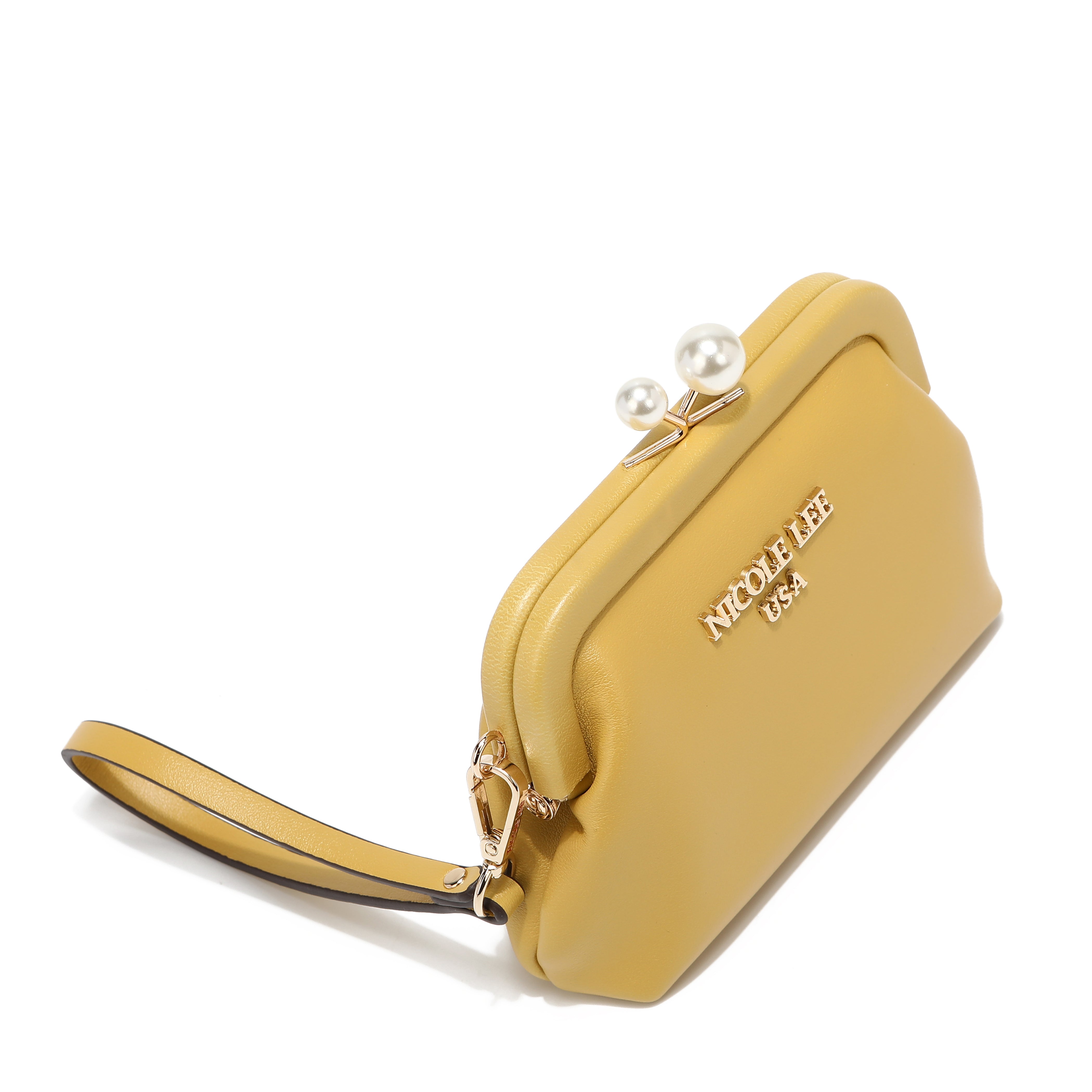 PORTE-MONNAIE CHELSEA PERLE (JAUNE)
