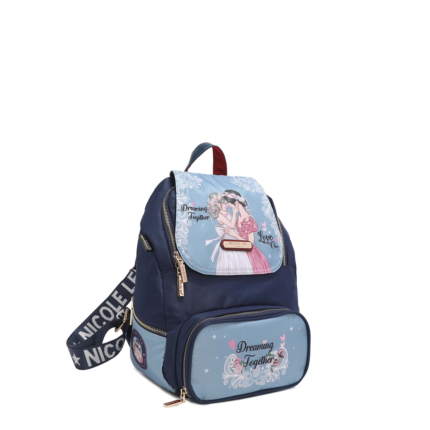 MOCHILA MULTIUSOS DE NAILON "BUTTER FLOWER"