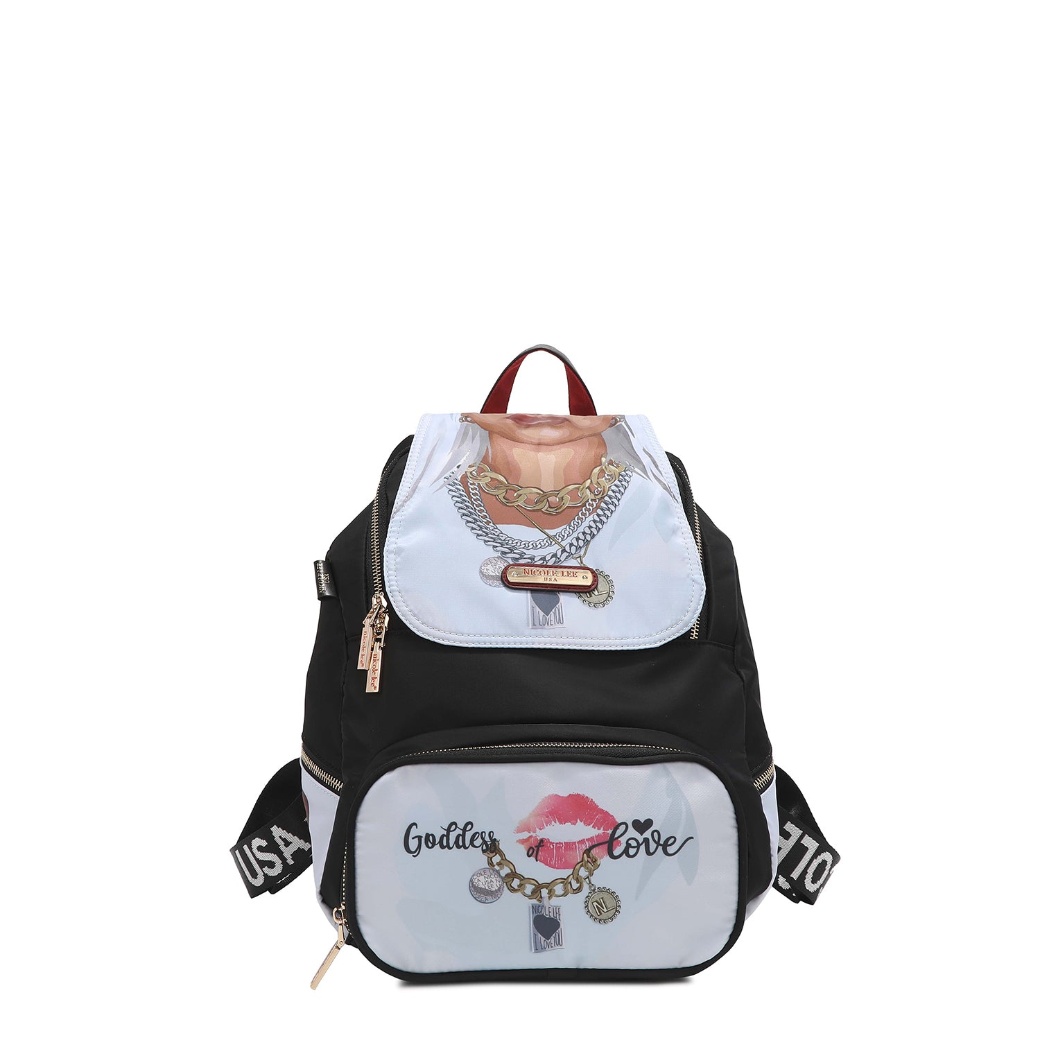 MOCHILA MULTIUSOS DE NAILON "BUTTER FLOWER"