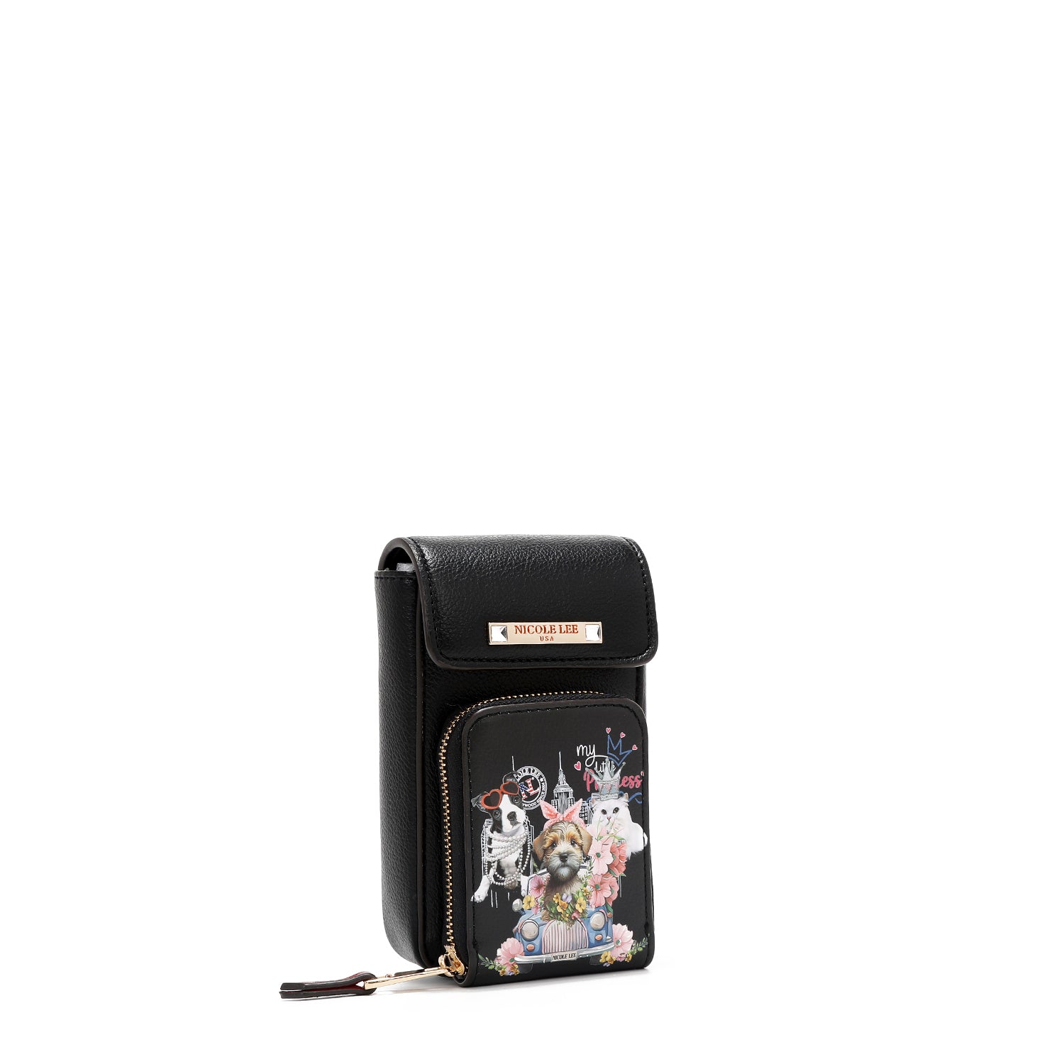 ETUI DE TÉLÉPHONE BANDOULIÈRE AVEC RABAT (<tc>FAMILY YEARBOOK</tc>)