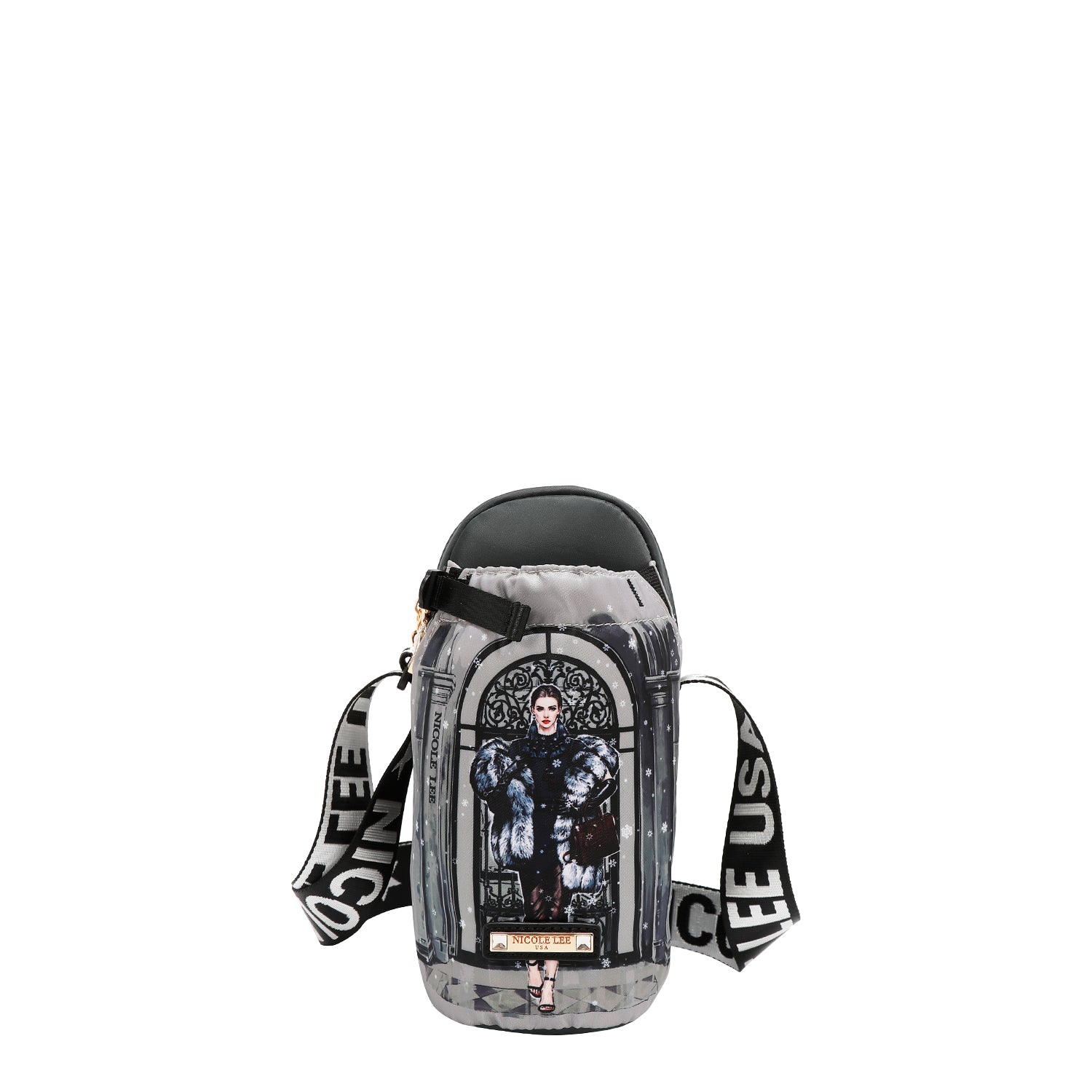 BANDOLERA CON PORTABOTELLA (MODA SNOWFLAKE)