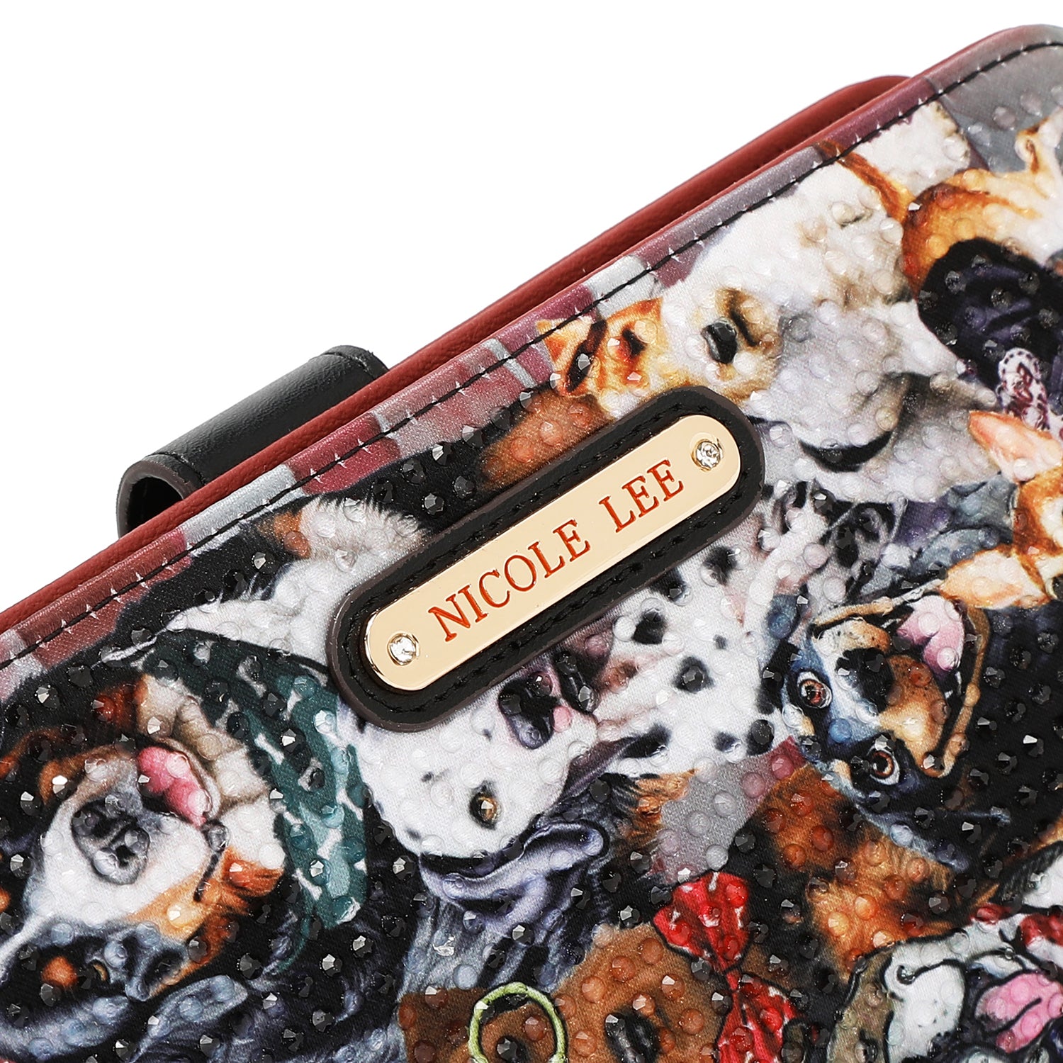 CARTERA PLEGABLE CON LA FIRMA DE NL CON CORREA (BEST SMILE)