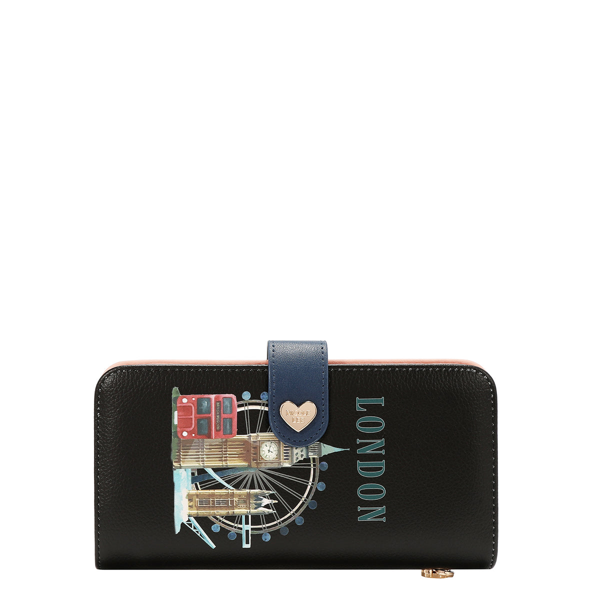 CARTERA IMPRESA FASHION (LONDON EYE - NEGRO)