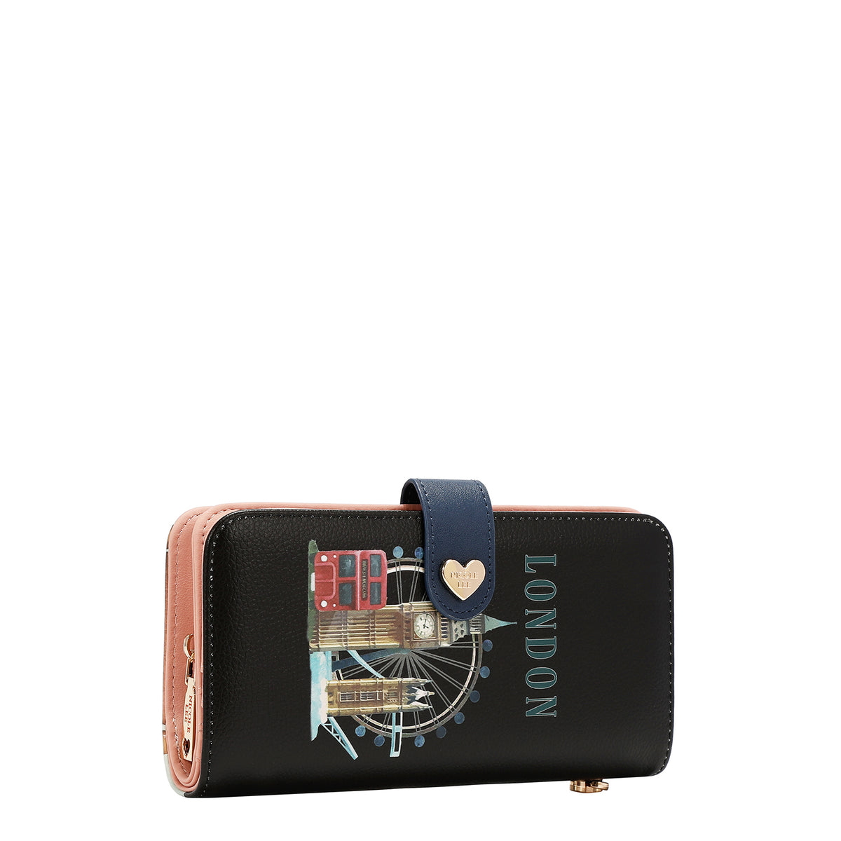 CARTERA IMPRESA FASHION (LONDON EYE - NEGRO)