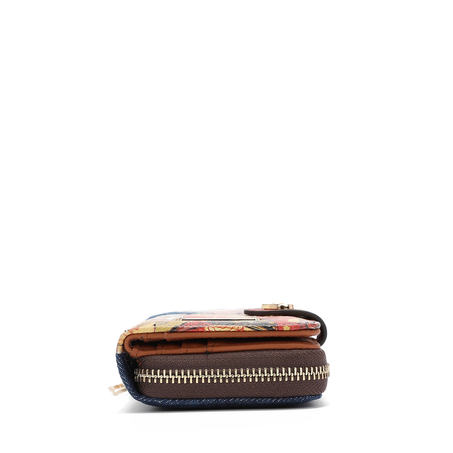PORTEFEUILLE PLIABLE EN FORME DE CŒUR EN DENIM (<tc>AKIKO LA BELLEZA</tc>)