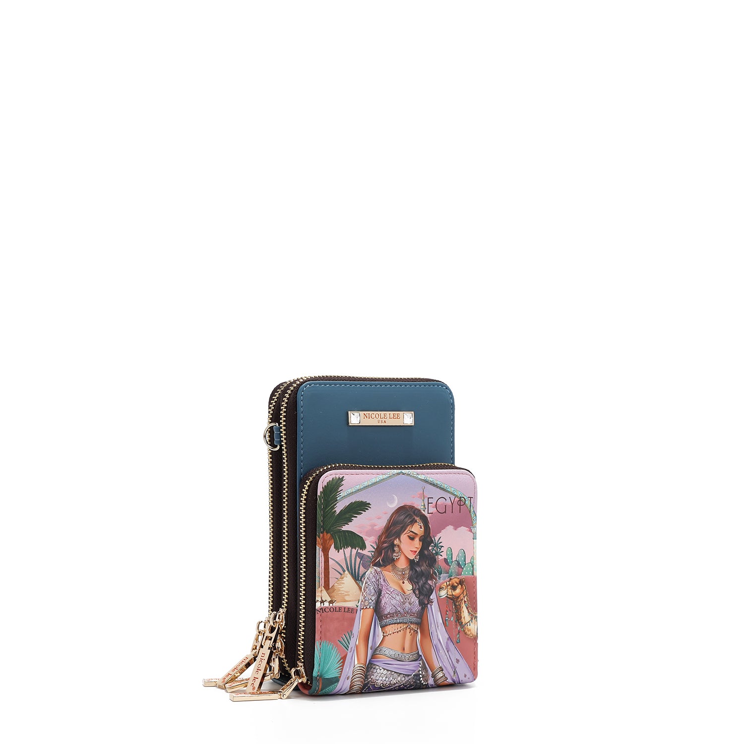 SAC À BANDOULIÈRE MULTIFONCTIONNEL POUR TÉLÉPHONE MOBILE (<tc>QUEEN CLEOPATRA</tc>)