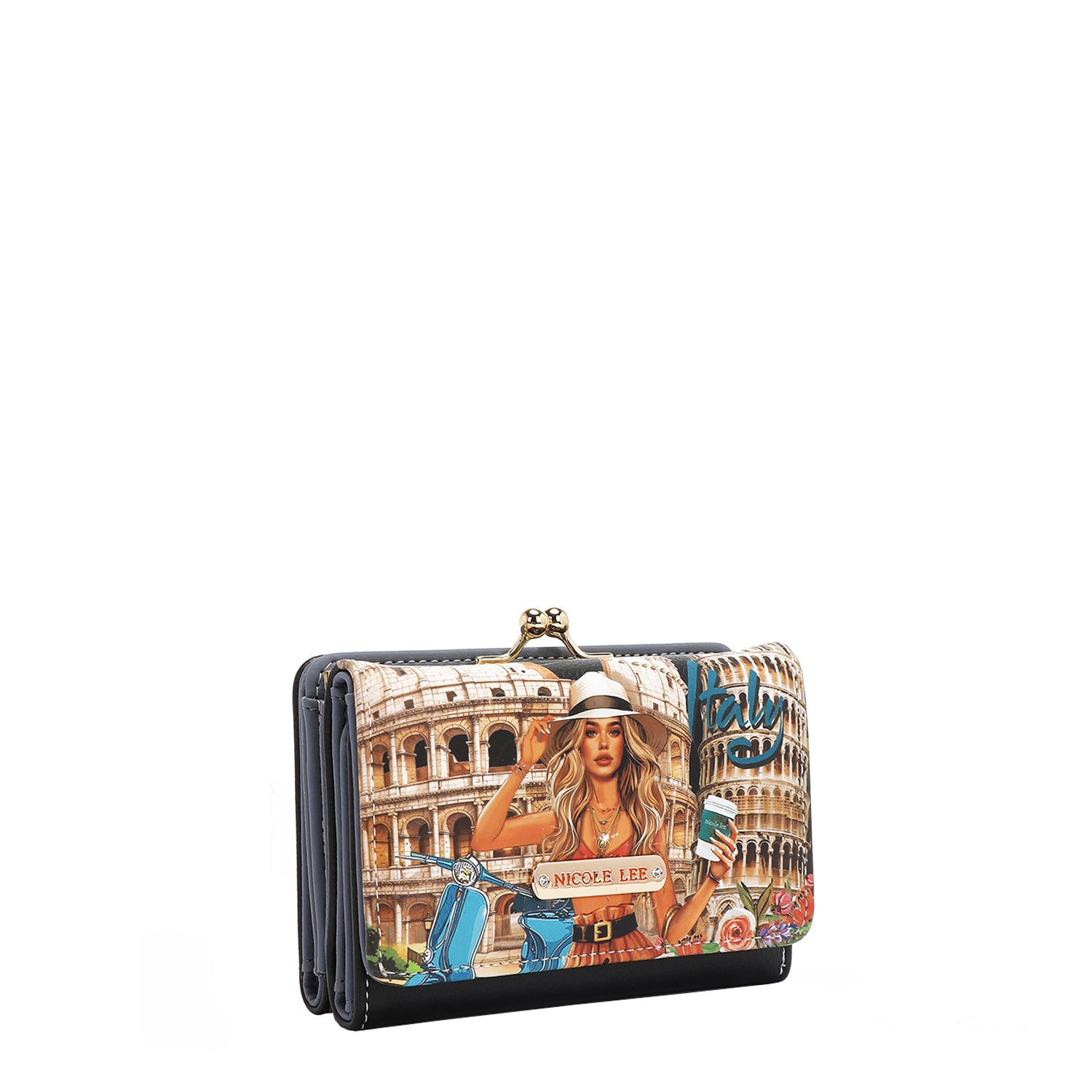 CARTERA TRIFOLD AGUSTINA (MARTHA TRAVELS ITALY)
