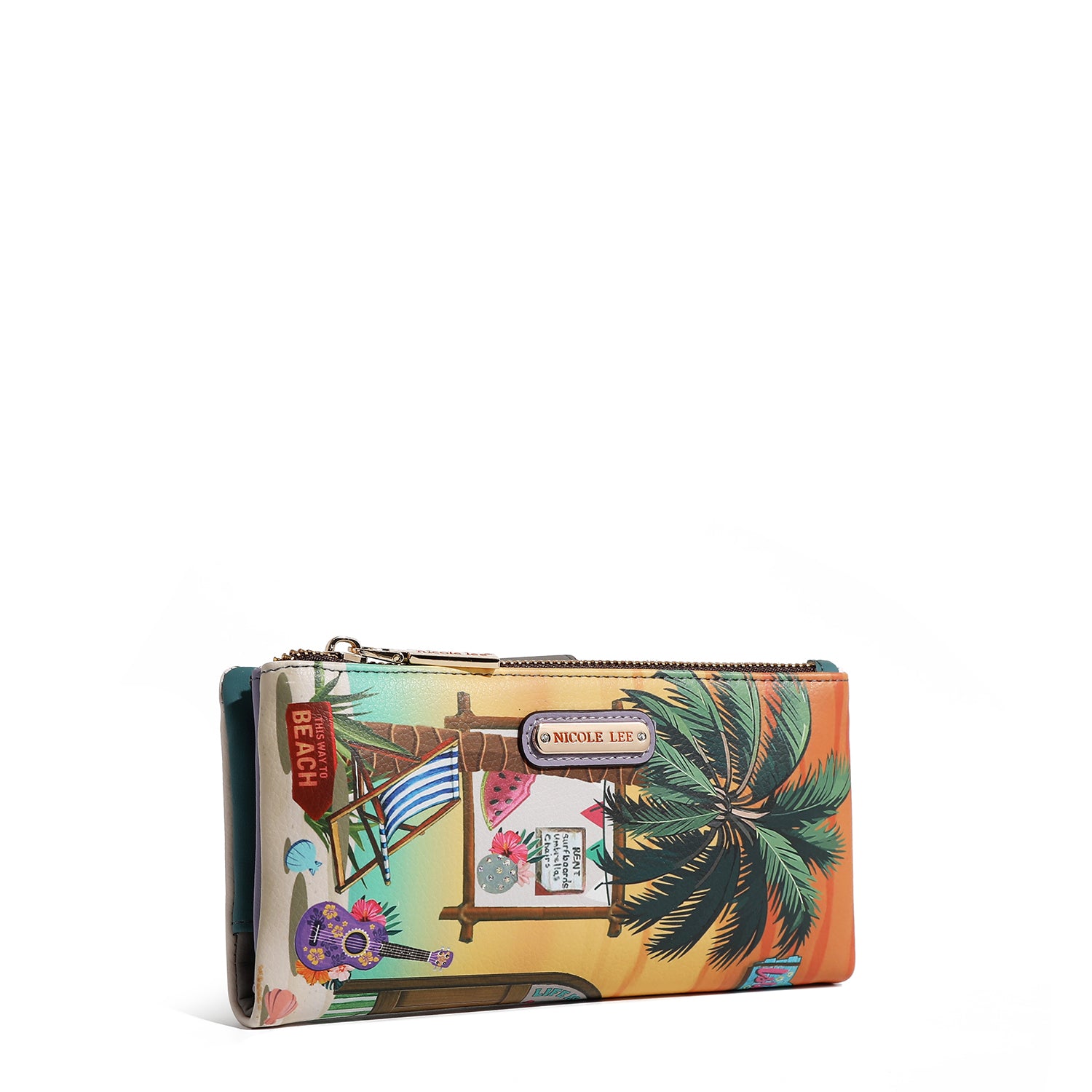 CARTERA PLEGABLE DE 2 PIEZAS (SUN & SAND)
