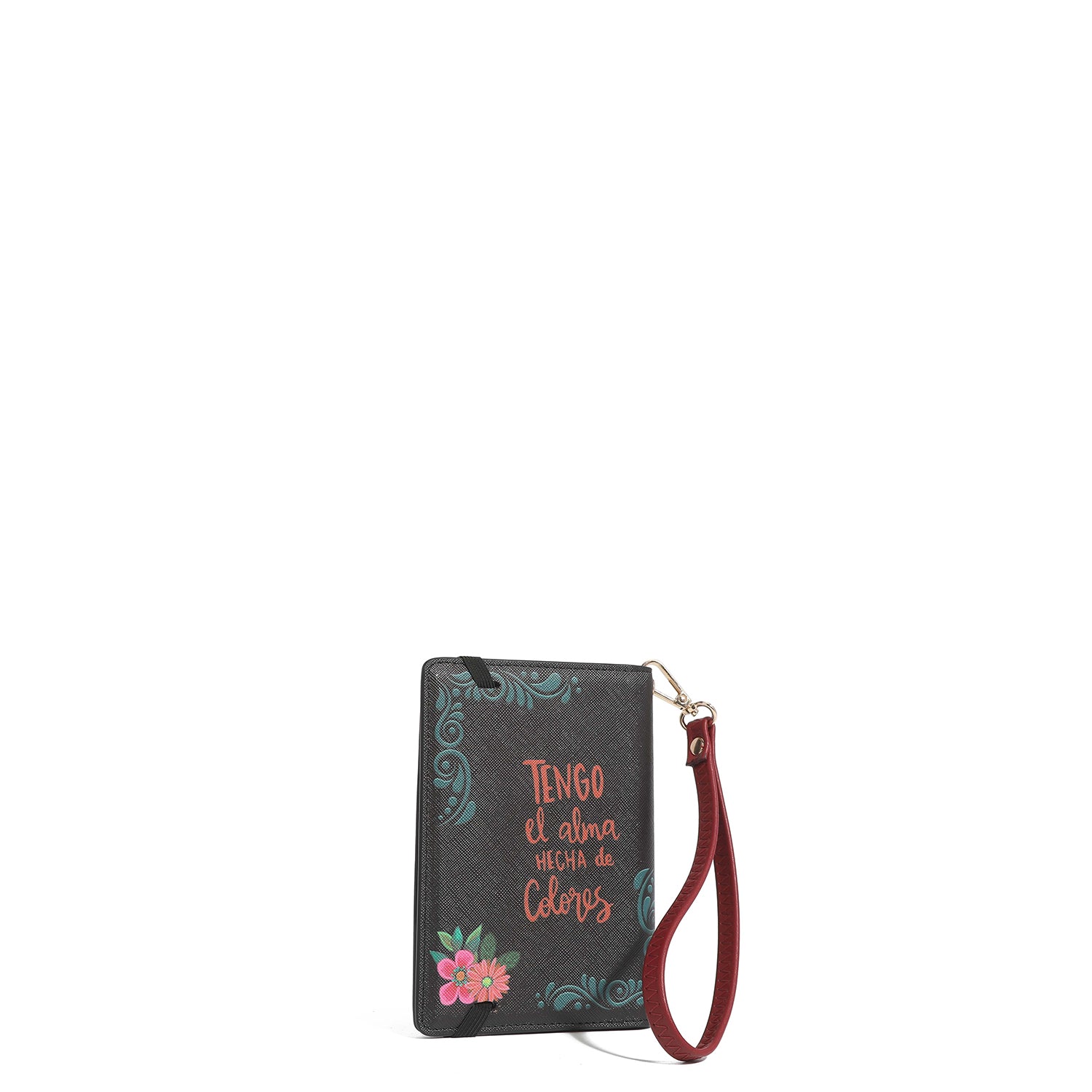 PASSPORT HOLDER WALLET WITH BRACELET <tc>ALMA DE COLORES</tc>