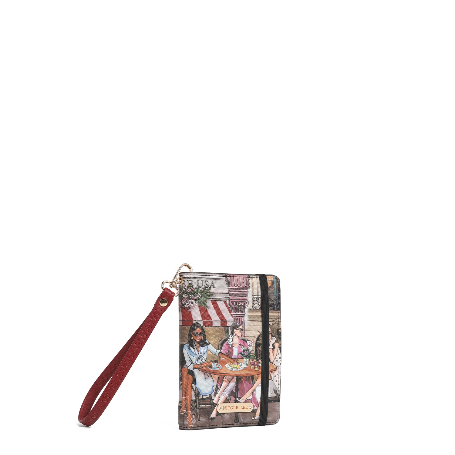 PASSPORT HOLDER WALLET WITH BRACELET <tc><tc>Sisters secret</tc></tc>