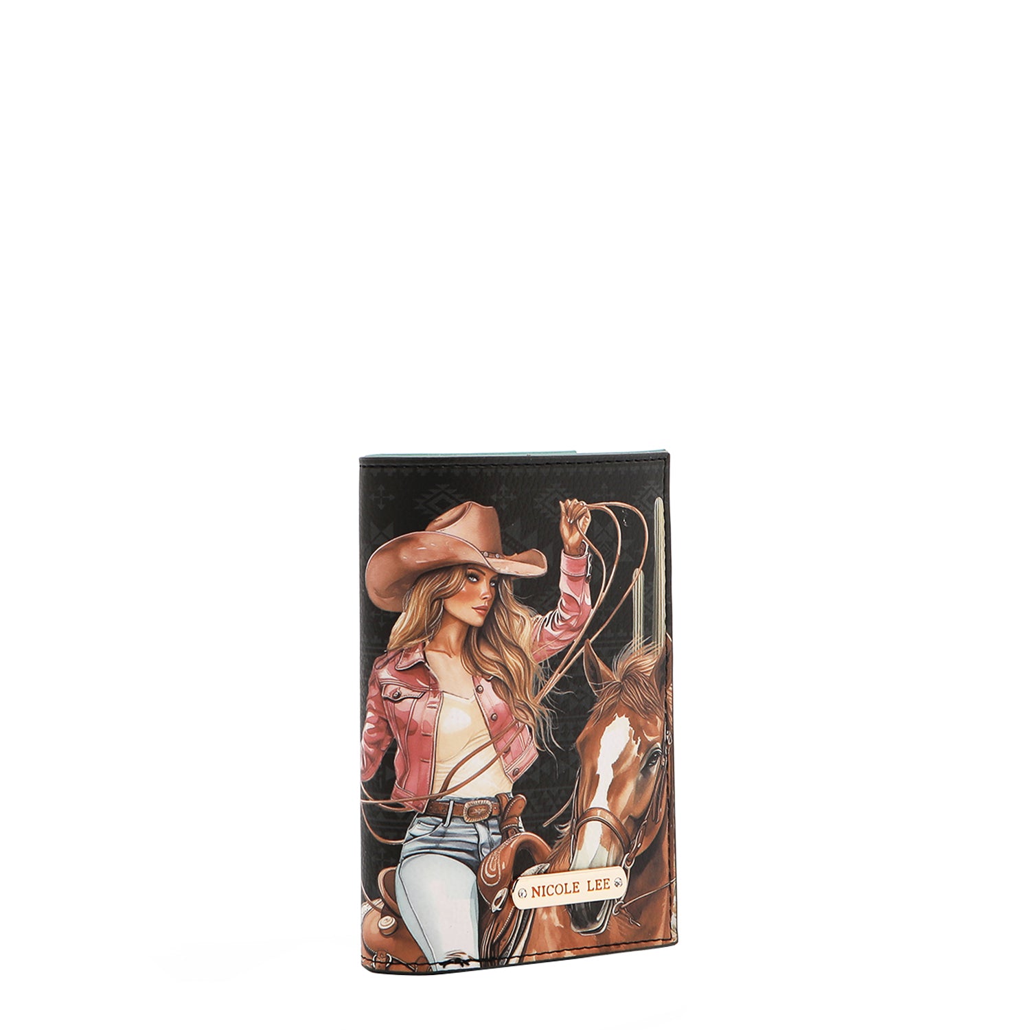 FOLDABLE WALLET WITH CENTRAL ZIP (<tc>SOFIA MONTANA</tc>)