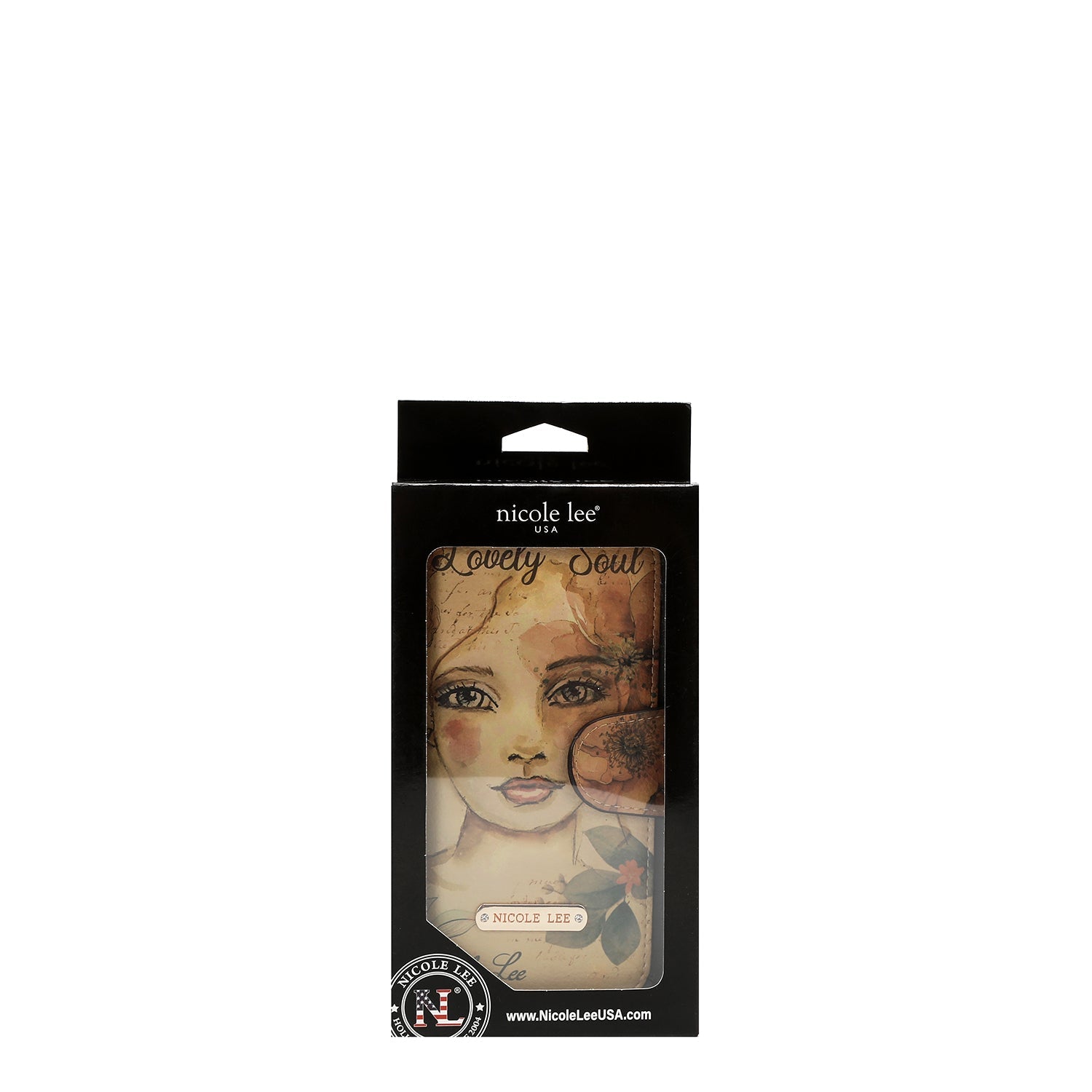 PORTEFEUILLE PLIANT COUCHE (REFLET DE L'AMOUR)