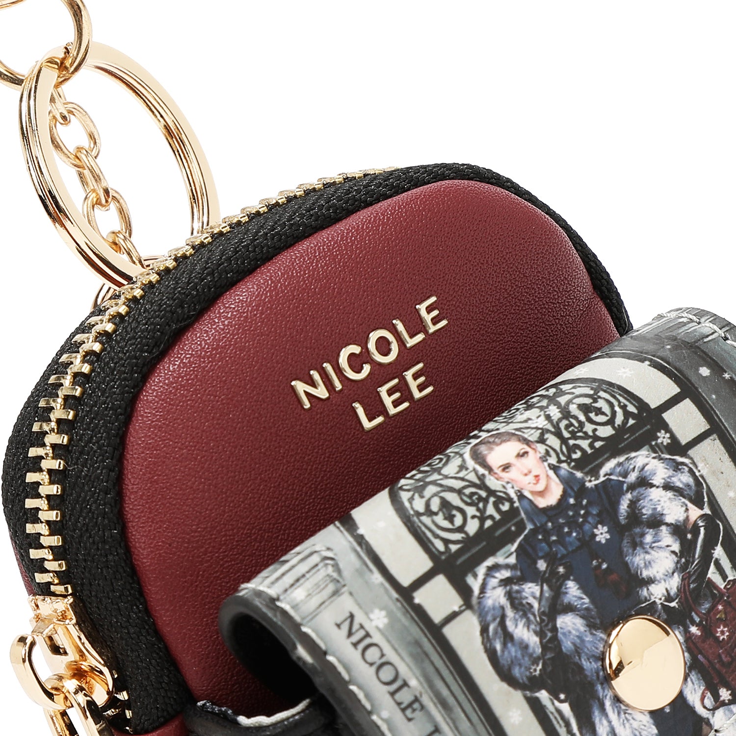 KEYCHAIN WITH MINI CASE (<tc>MODA SNOWFLAKE</tc>)