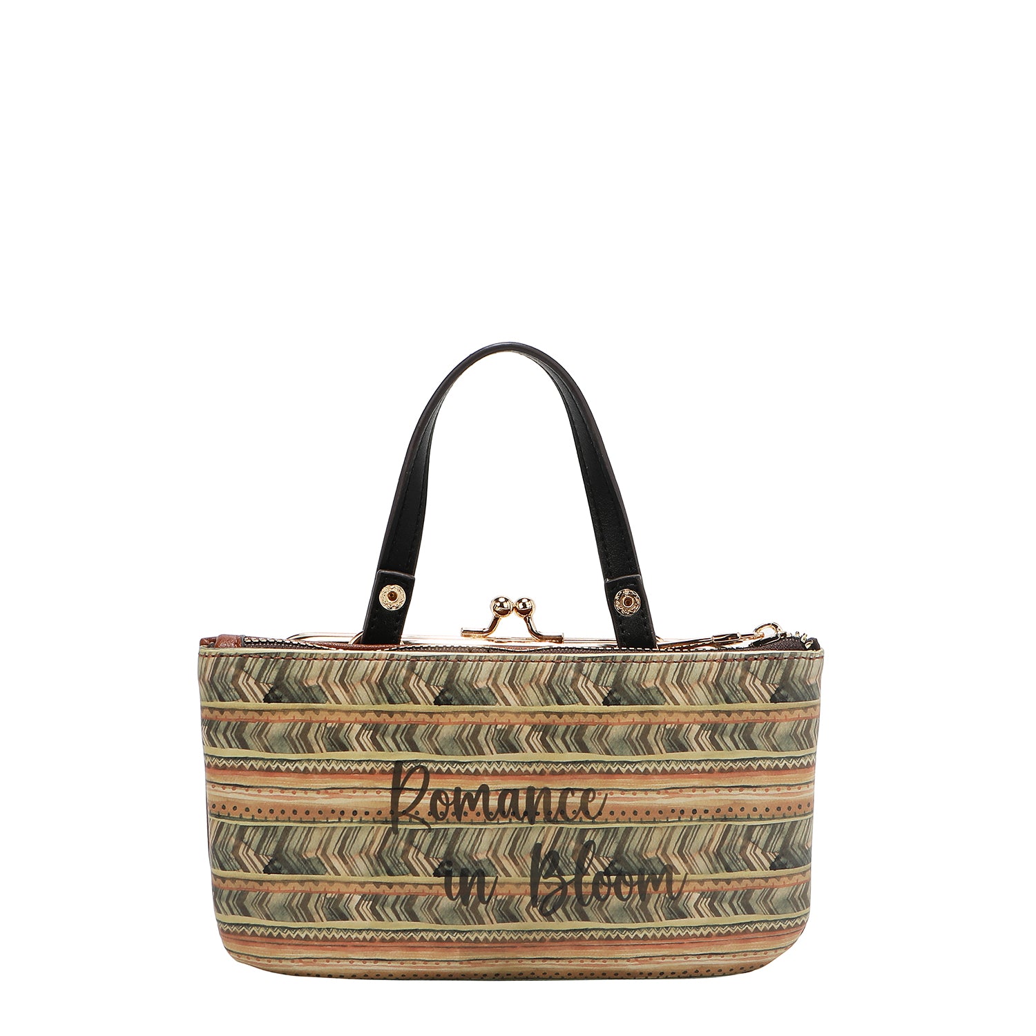 SAC MOYEN AVEC CADRE ET POIGNÉE SUPÉRIEURE (REFLET D'AMOUR)