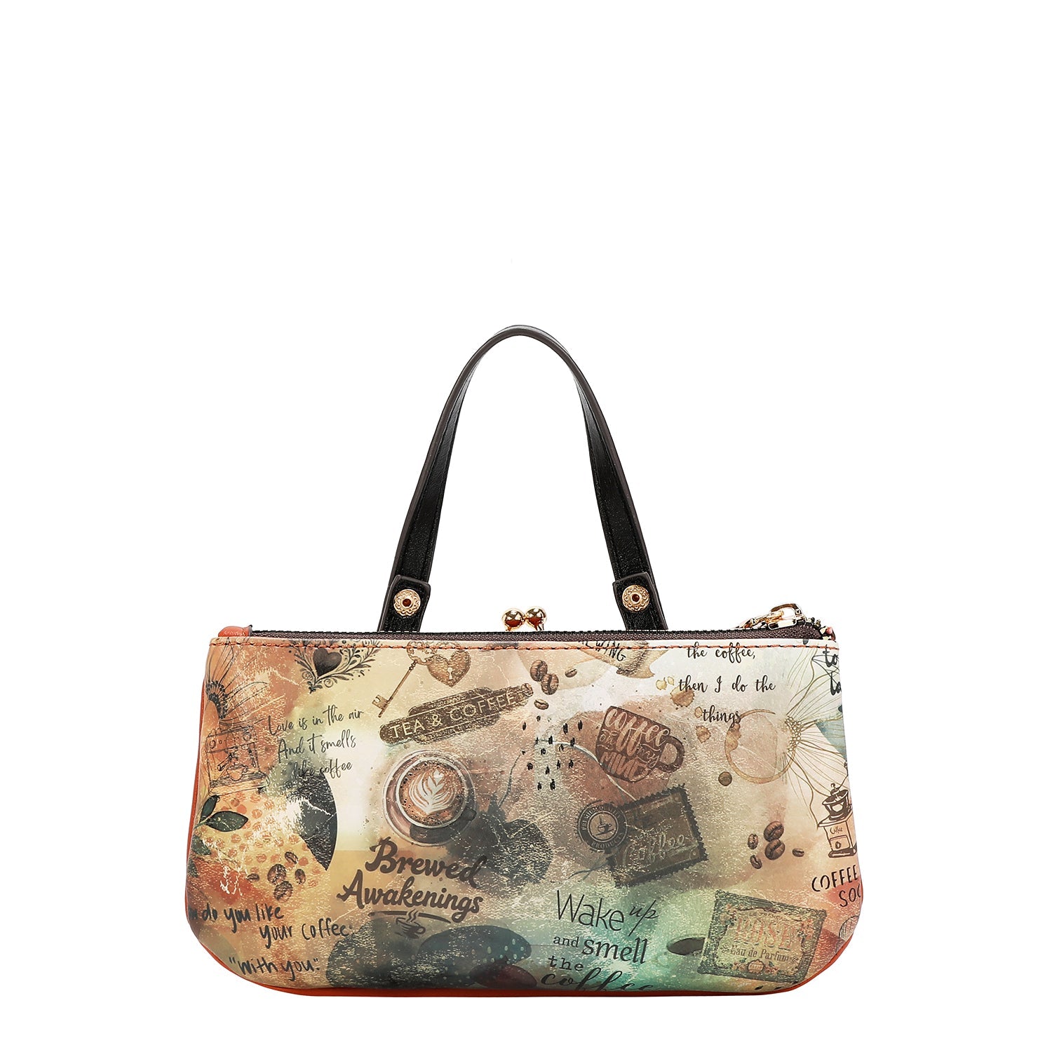 BOLSO MEDIANO CON MARCO Y ASA SUPERIOR (VIRTUAL FRIEND)