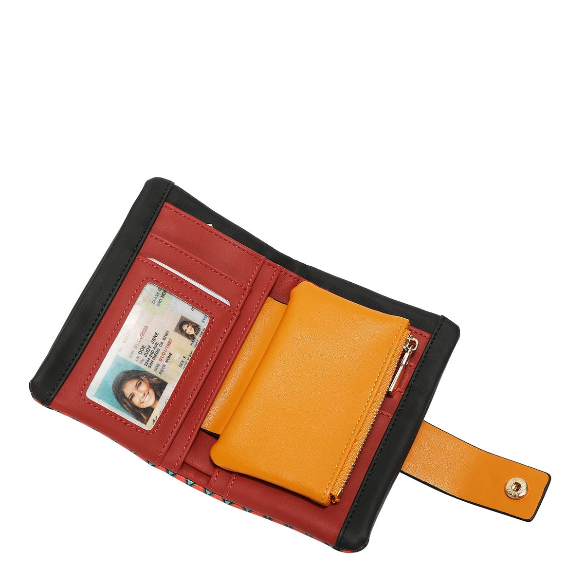 CARTERA CON CIERRE A PRESION (KEEP DREAMING)