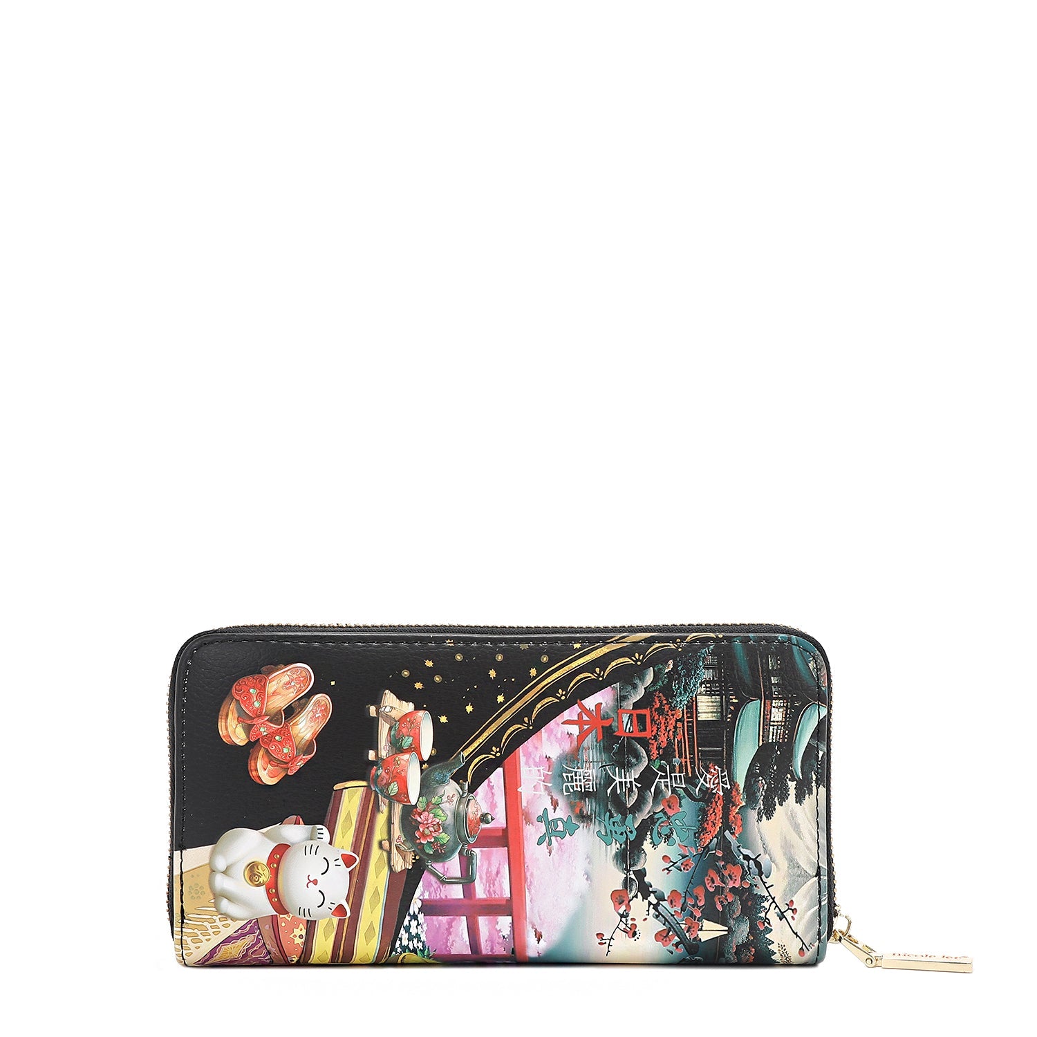ENSEMBLE 3 PIÈCES (SAC À MAIN, SAC À BANDOULIÈRE, PORTEFEUILLE) (<tc>AKIKO LA BELLEZA</tc>)