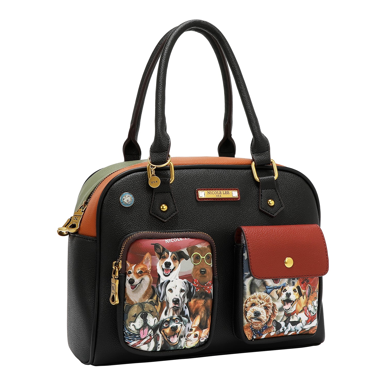 CONJUNTO DE 3 PIEZAS (BOLSO, BANDOLERA, CARTERA) (BEST SMILE)