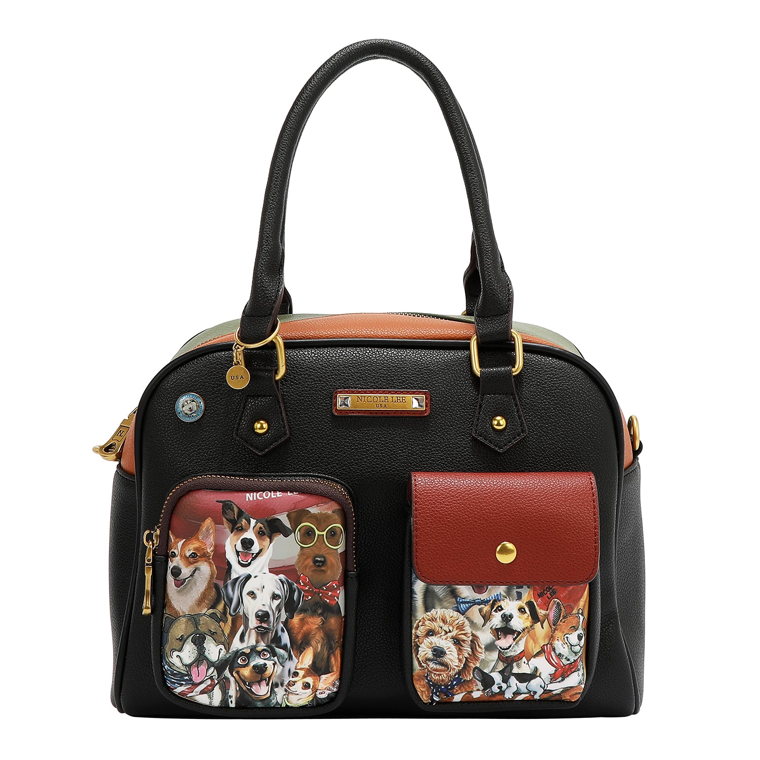 CONJUNTO DE 3 PIEZAS (BOLSO, BANDOLERA, CARTERA) (BEST SMILE)