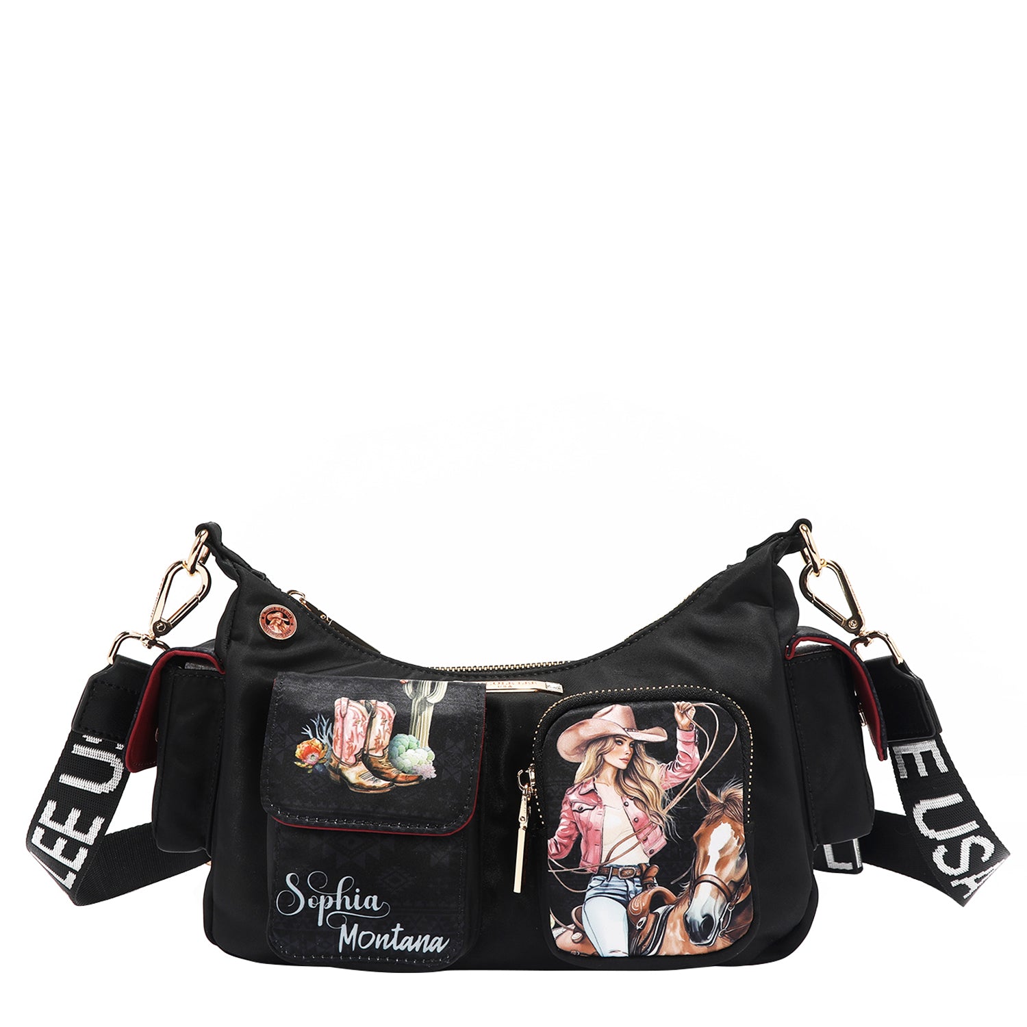 NYLON SHOULDER BAG (<tc>SOFIA MONTANA</tc>)